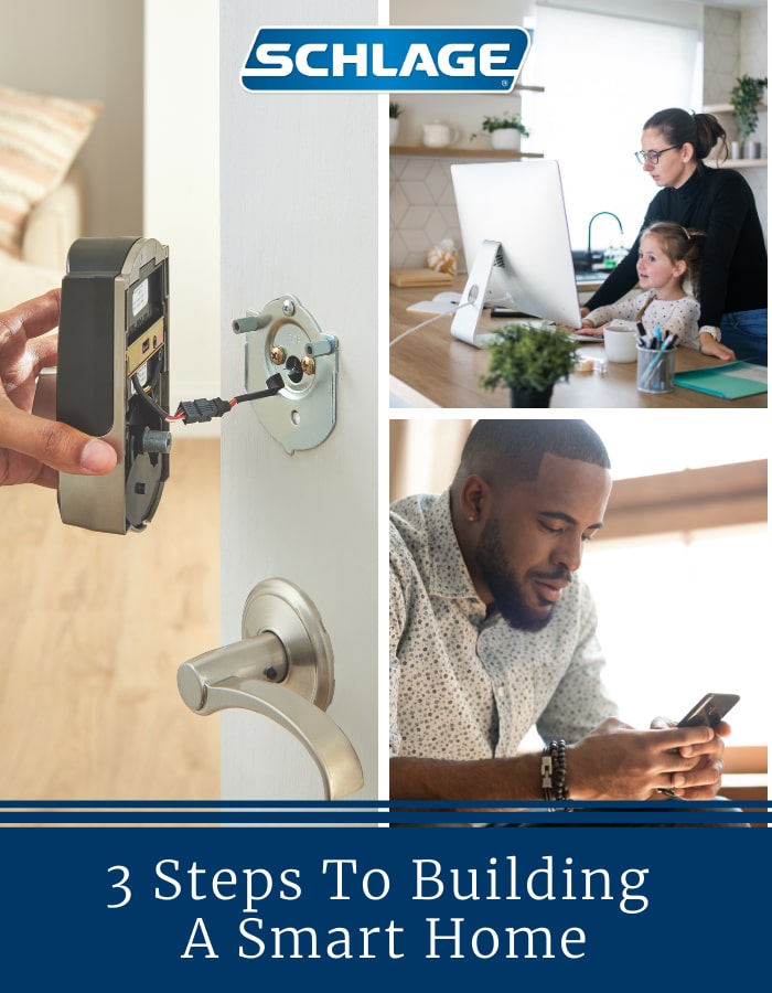3 steps to building a smart home.