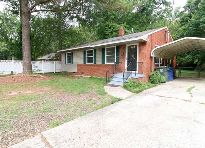 Pretty Handy Girl Millie porch remodel before