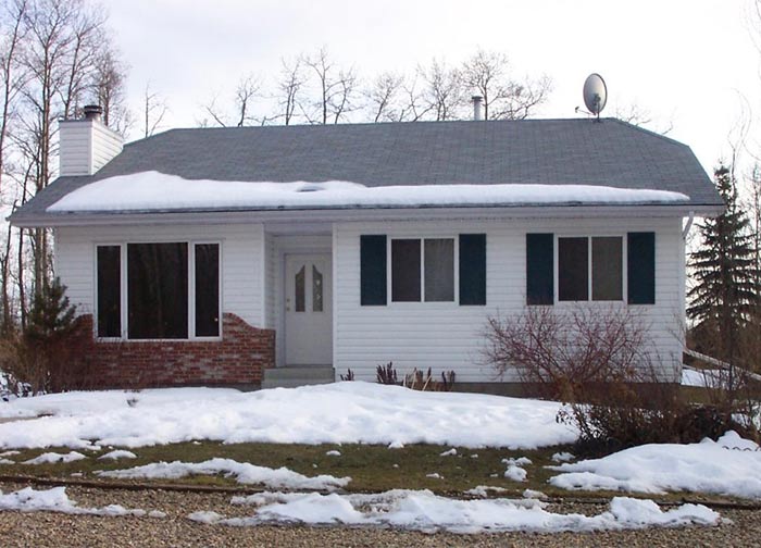 The Ginger Home Bungalow front porch remodel before