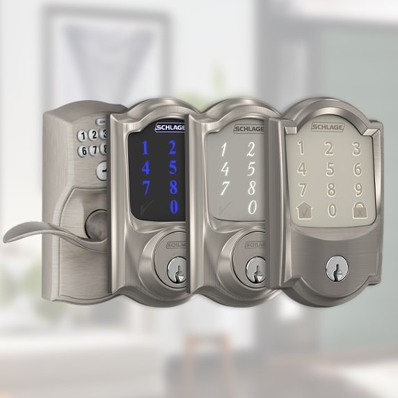 Schlage smart locks.