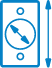 Icon depicting interactive instructions