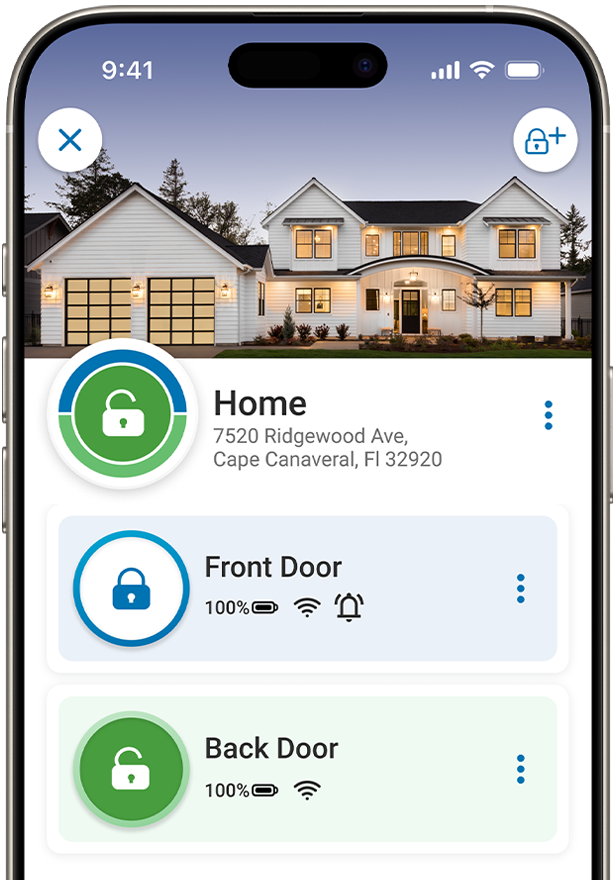 check your smart lock's battery from the Schlage home app