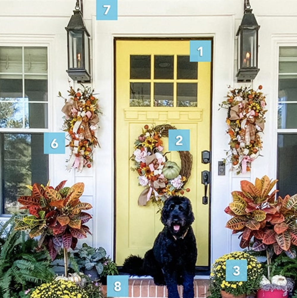 8 EASY STEPS TO THE PERFECT FALL FRONT DOOR