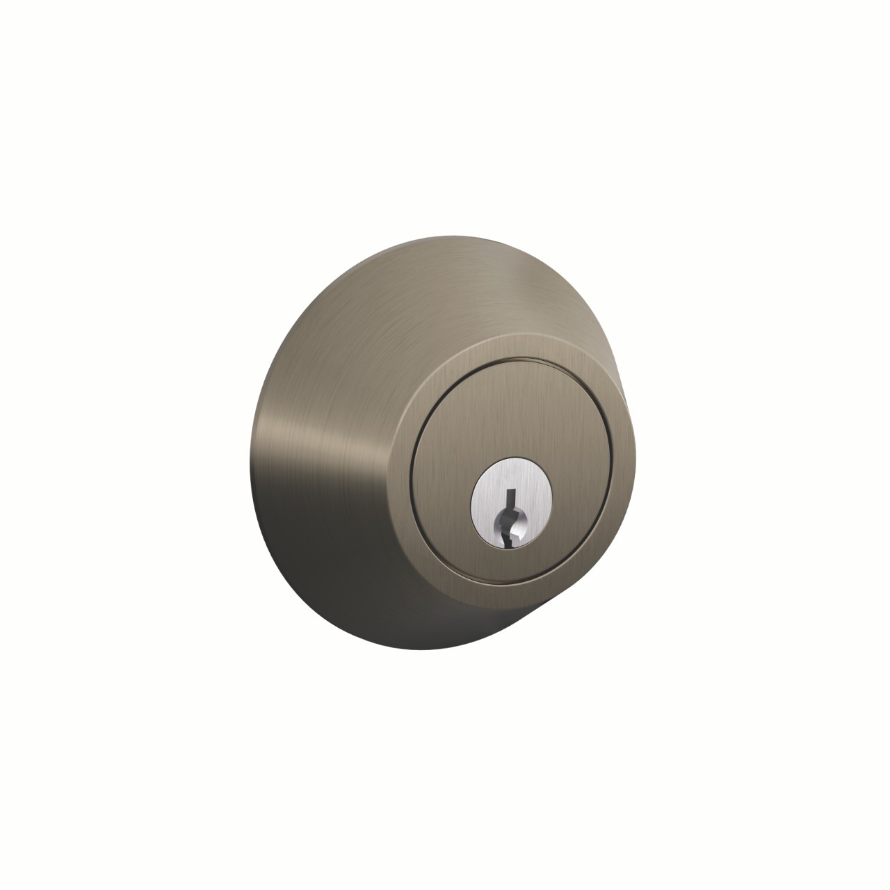 Schlage - B60 - Single Cylinder Deadbolt - Entrance - Satin Nickel - S – UHS Hardware