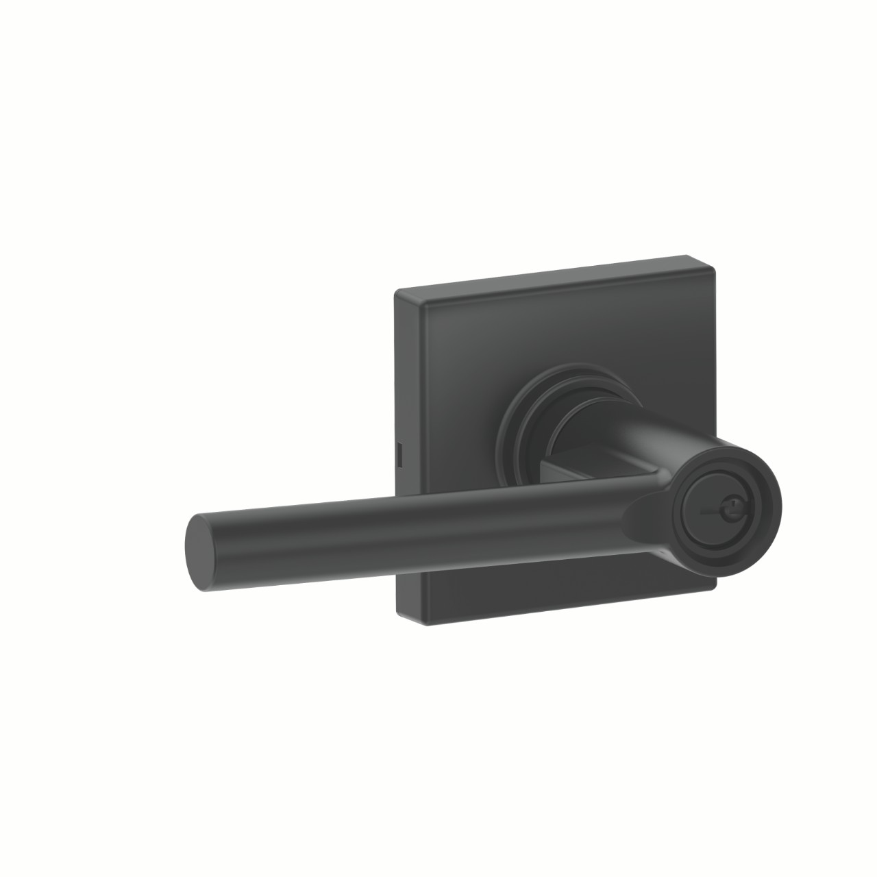J Series Broadway Lever Keyed Entry Lock with Collins Trim