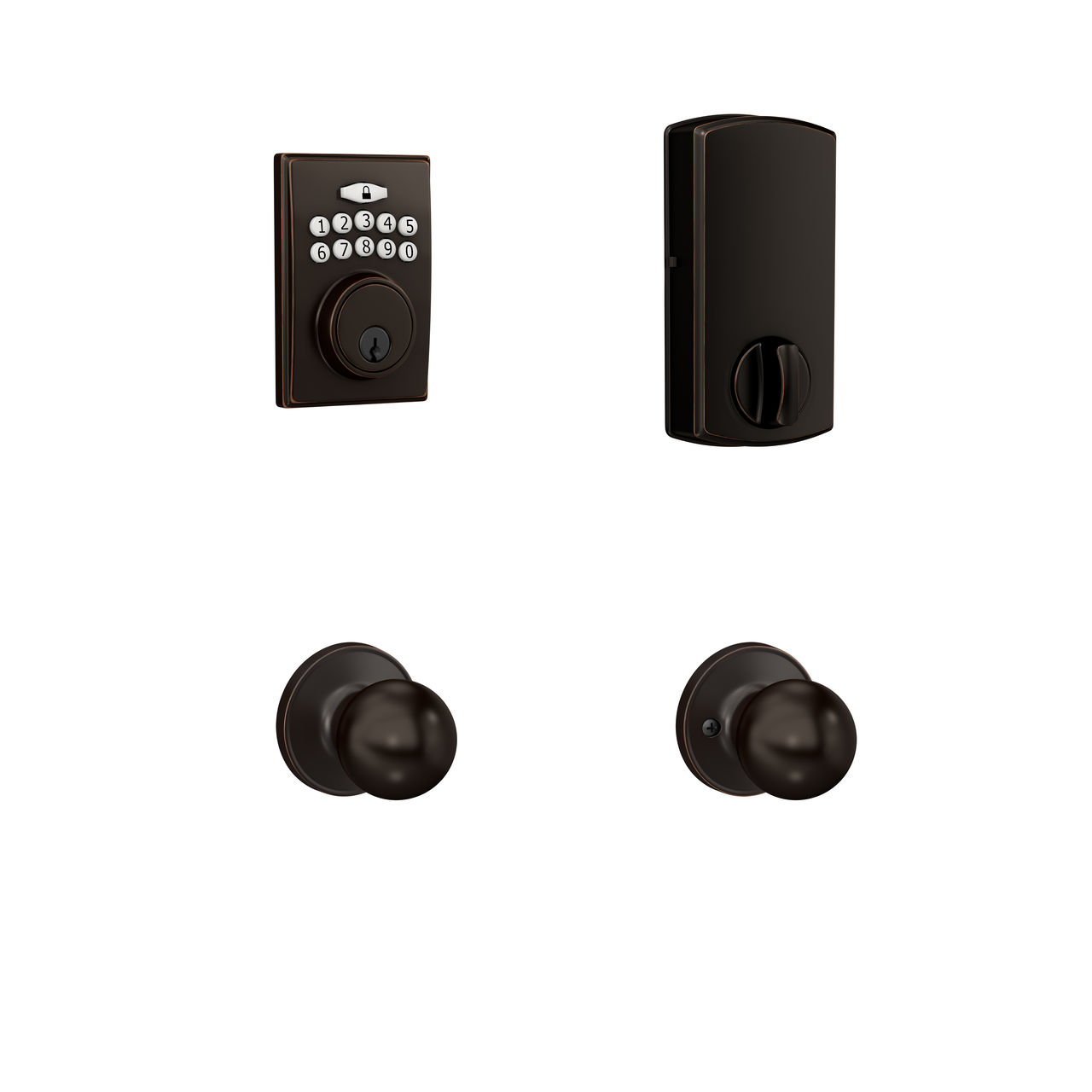 Dexter® Keypad Deadbolt with Corona Knob