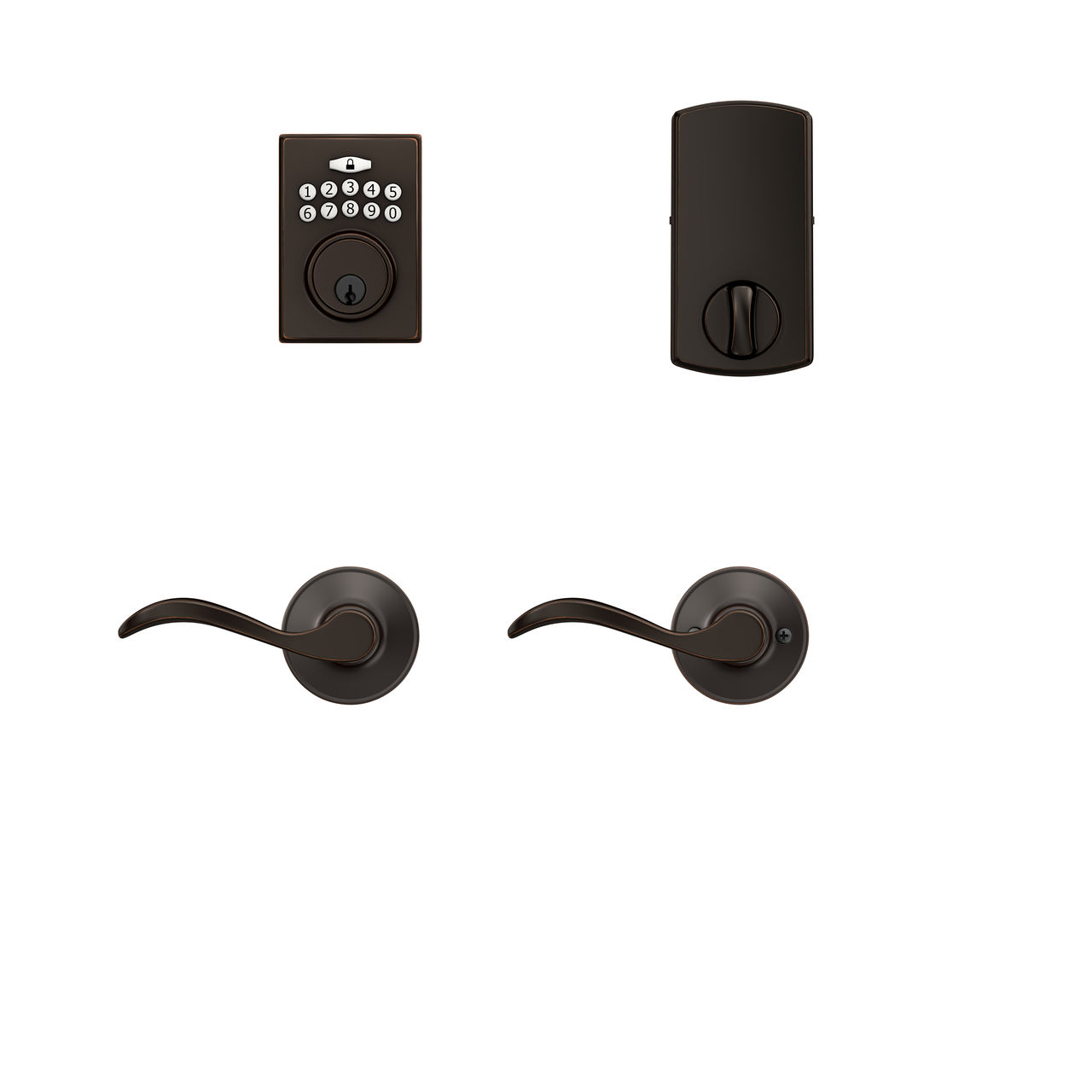 Dexter® Keypad Deadbolt with Seville Lever