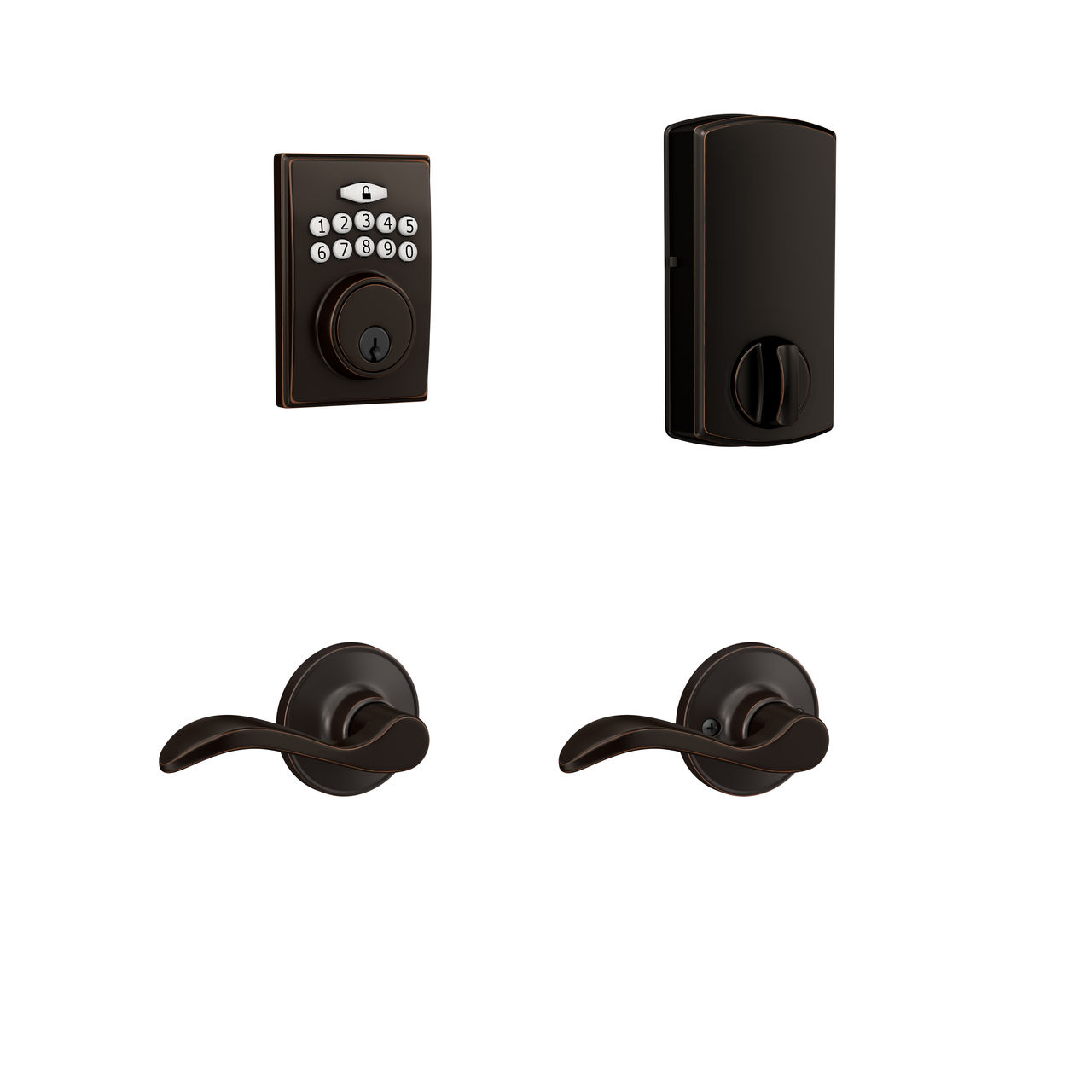 Dexter® Keypad Deadbolt with Seville Lever