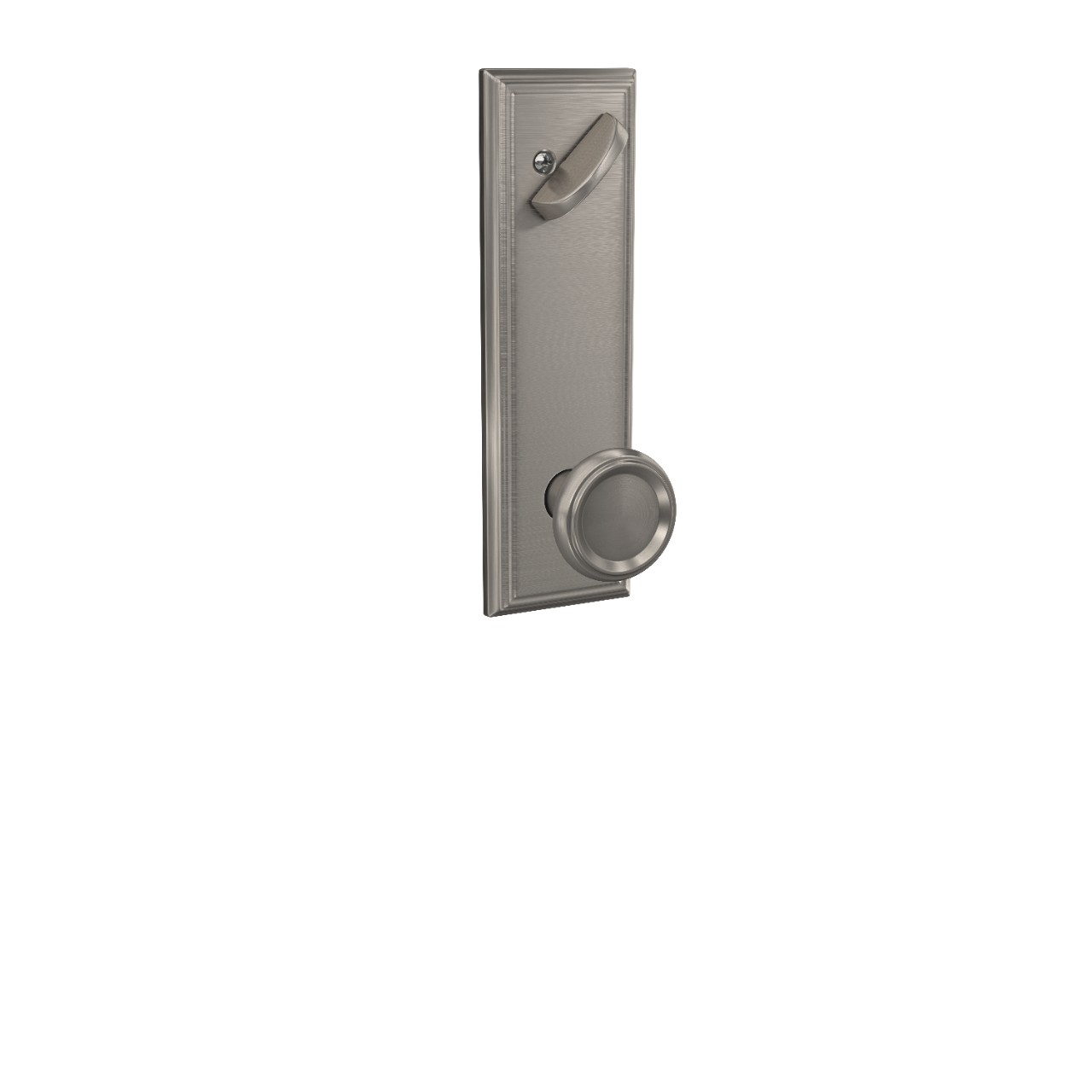 Addison 3/4 Trim Single Cylinder Handleset Interior with Offerman Knob