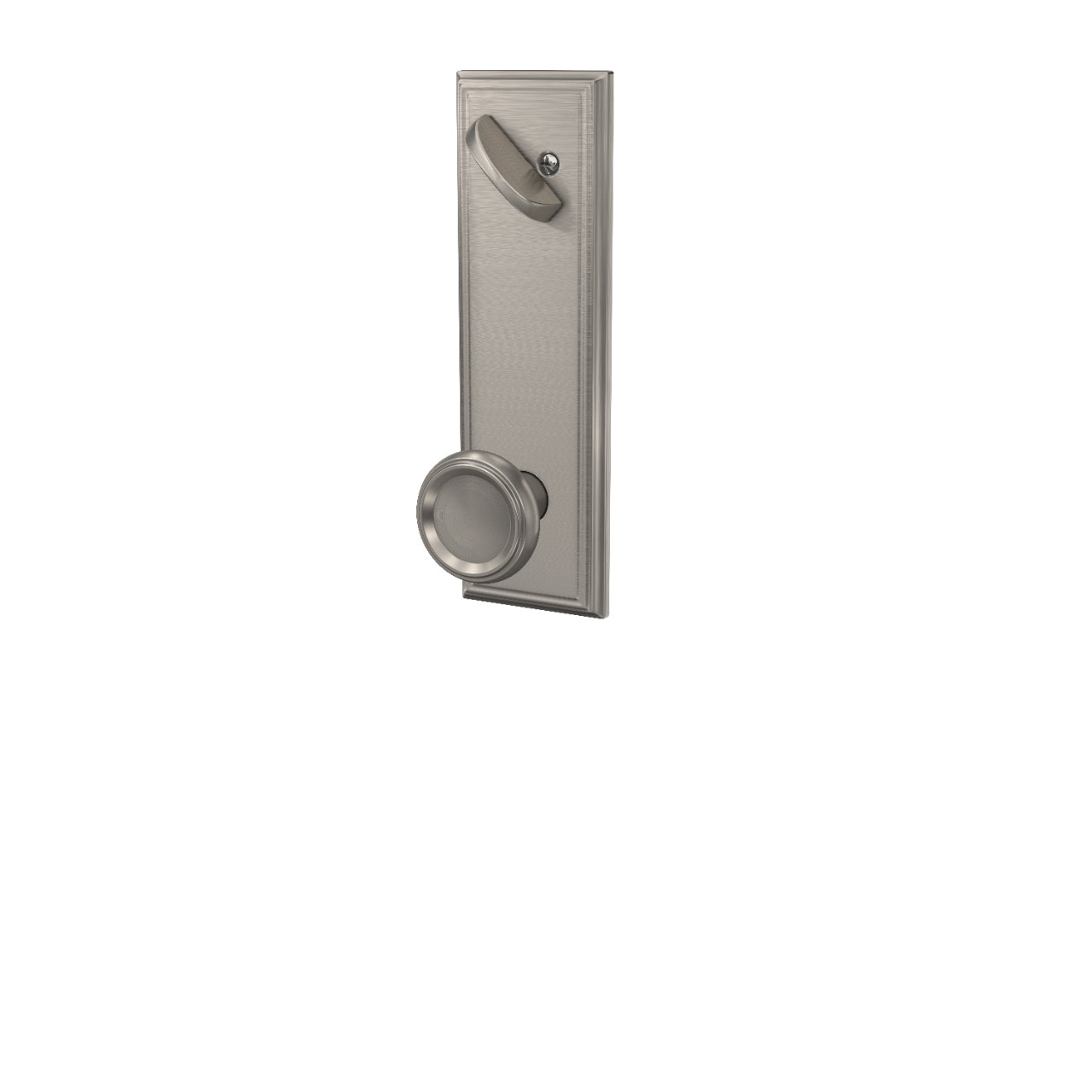 Addison 3/4 Trim Single Cylinder Handleset Interior with Offerman Knob
