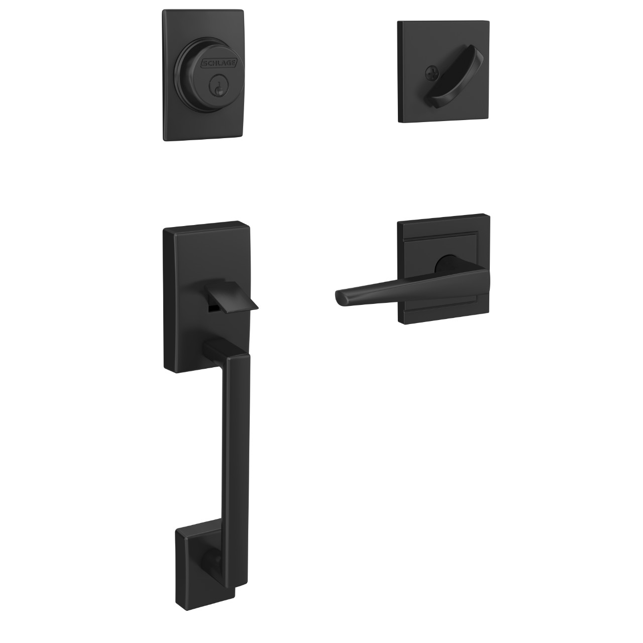Custom Inactive Handleset and Eller Lever with Upland Trim