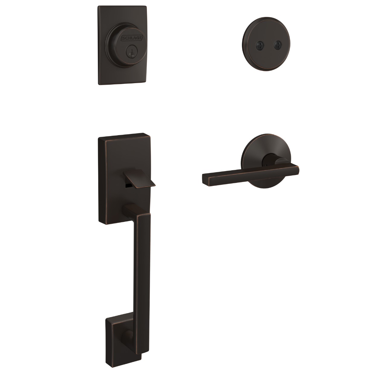 Custom Inactive Handleset and Latitude Lever with Kinsler Trim