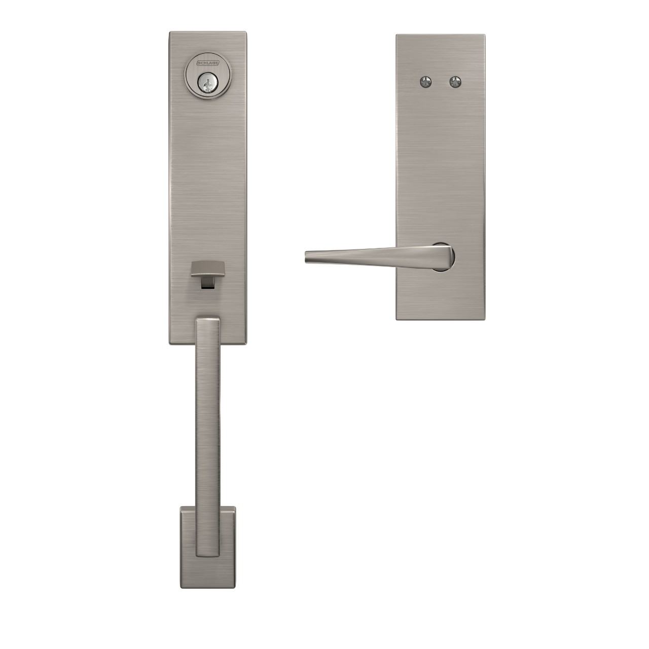 Custom 3/4 trim Inactive Handleset and Eller Lever with Century Trim