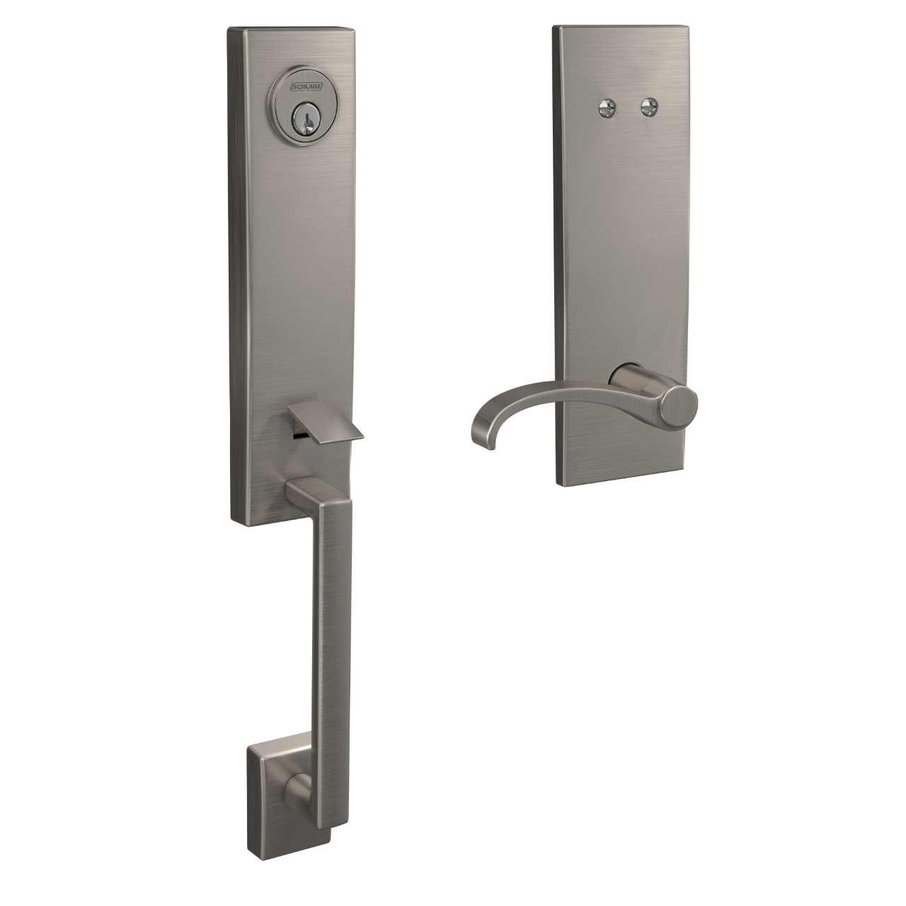 Custom 3/4 trim Inactive Handleset and Whitney Lever with Century Trim