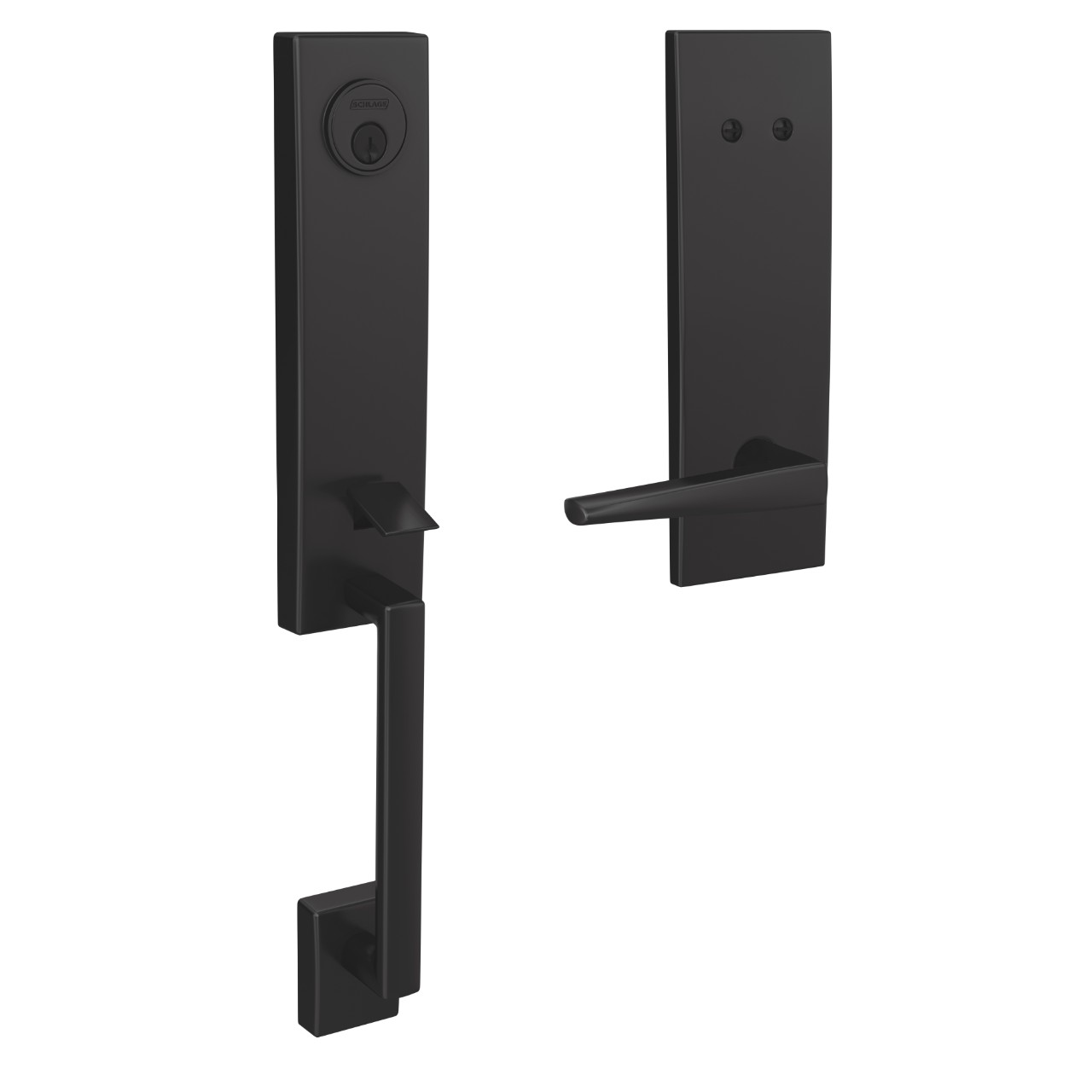 Custom 3/4 trim Inactive Handleset and Eller Lever with Century Trim