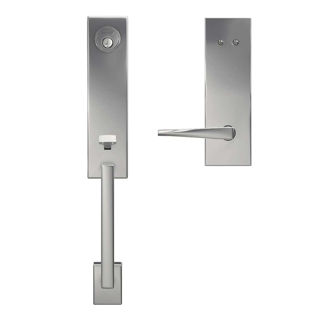 Custom 3/4 trim Inactive Handleset and Eller Lever with Century Trim