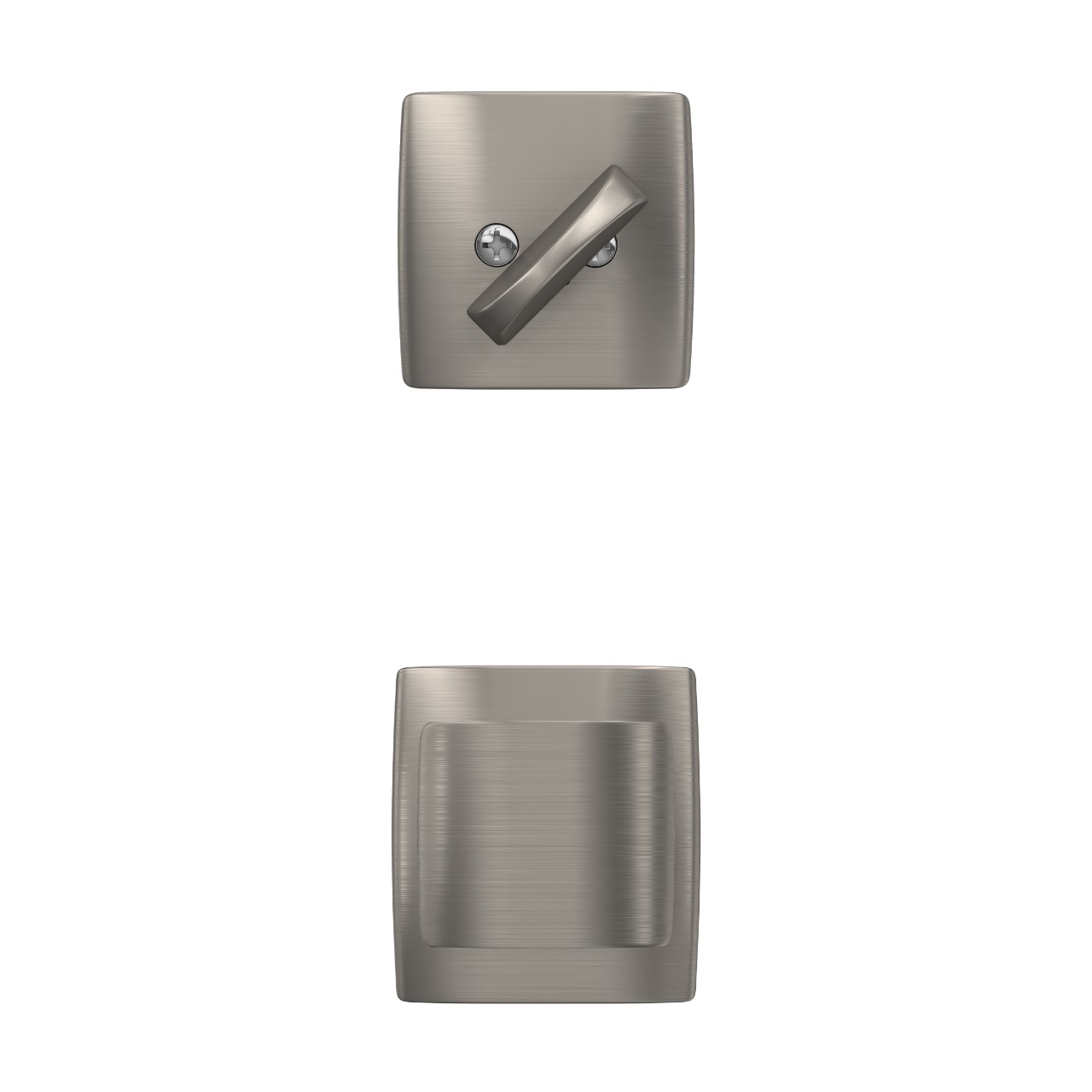 Single Cylinder Handleset Interior with Ganton Knob