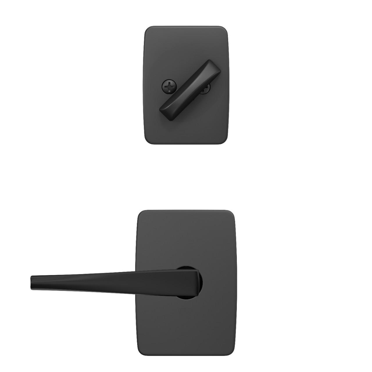 Inactive Handleset Interior with Eller Lever