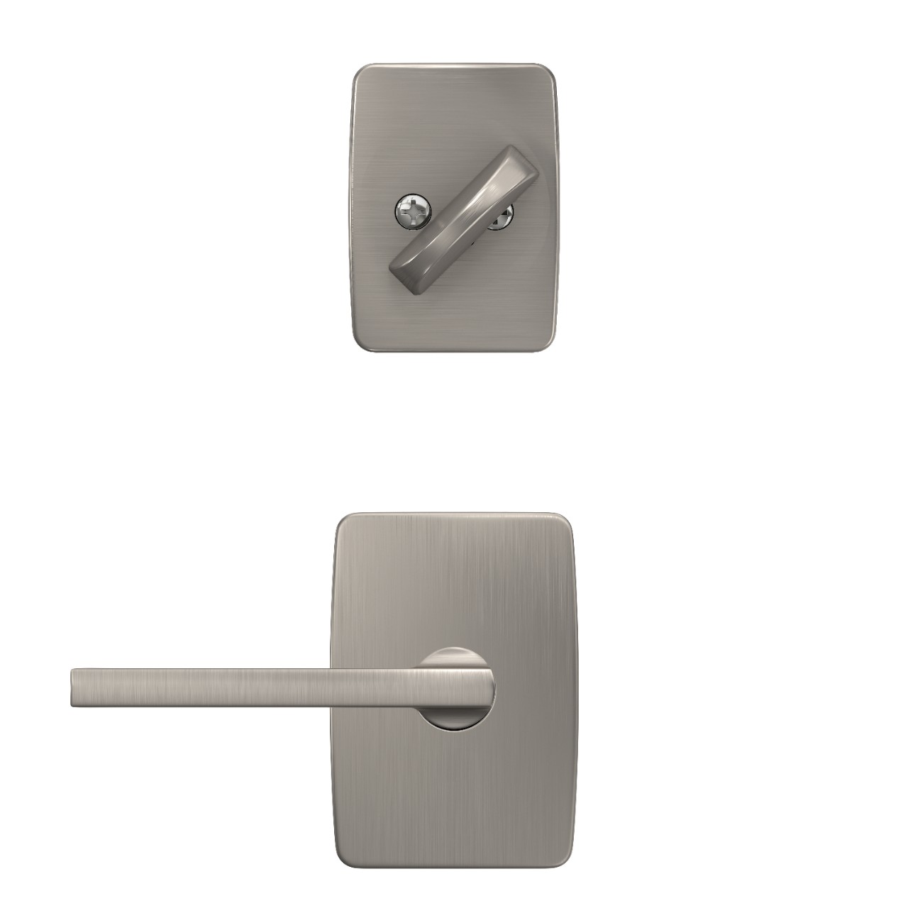 Inactive Handleset Interior with Latitude Lever