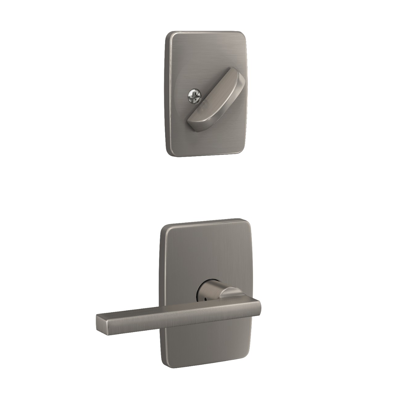 Inactive Handleset Interior with Latitude Lever