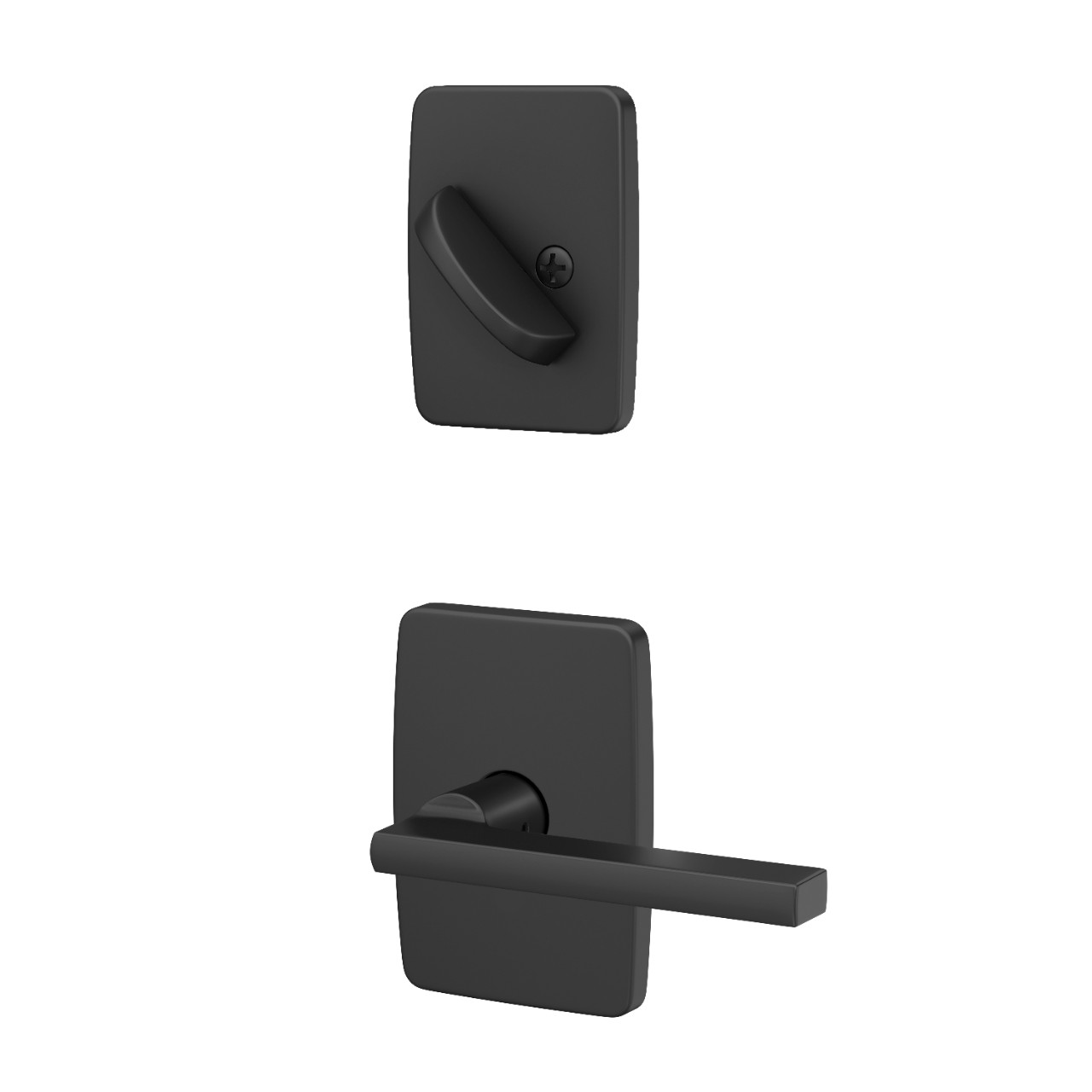 Inactive Handleset Interior with Latitude Lever