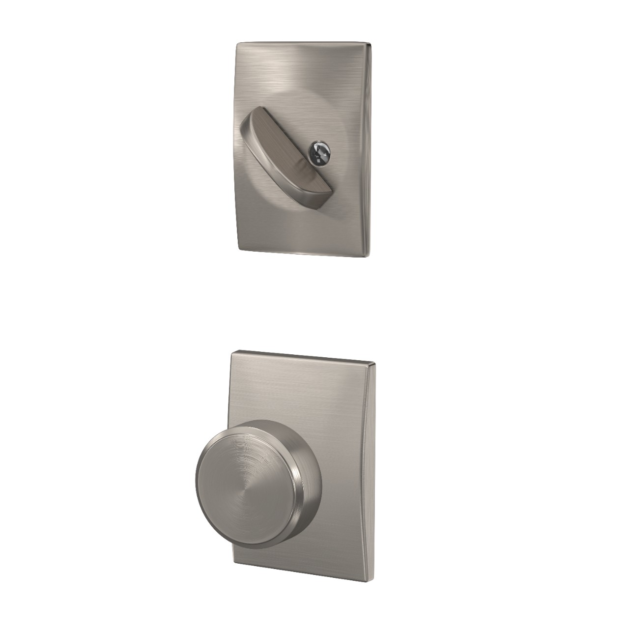 Inactive Handleset Interior with Swanson Knob