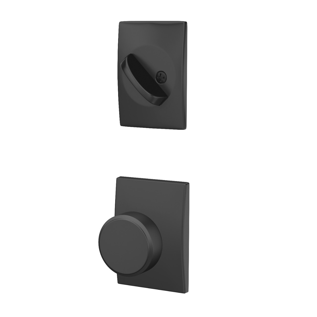 Inactive Handleset Interior with Swanson Knob