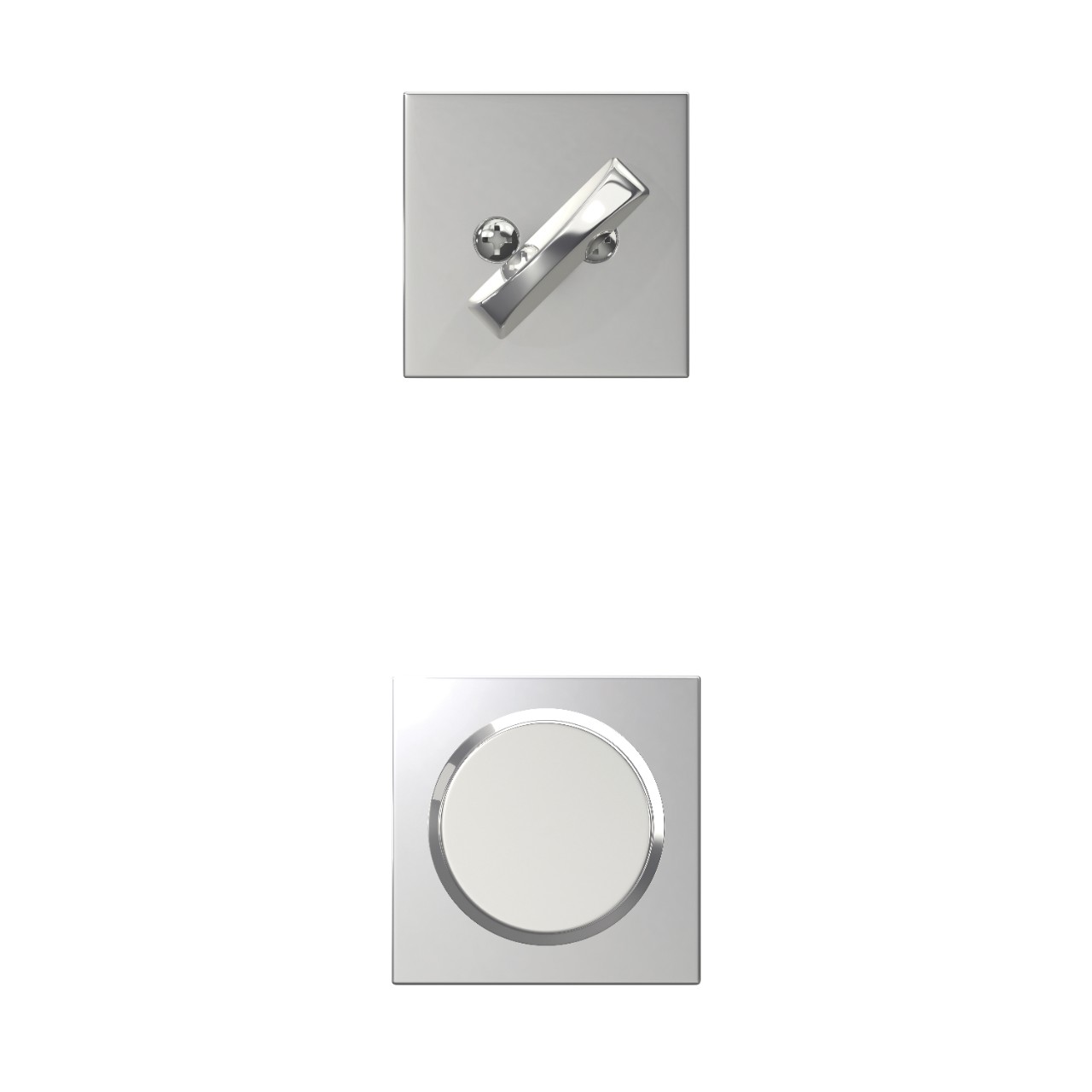 Inactive Handleset Interior with Swanson Knob
