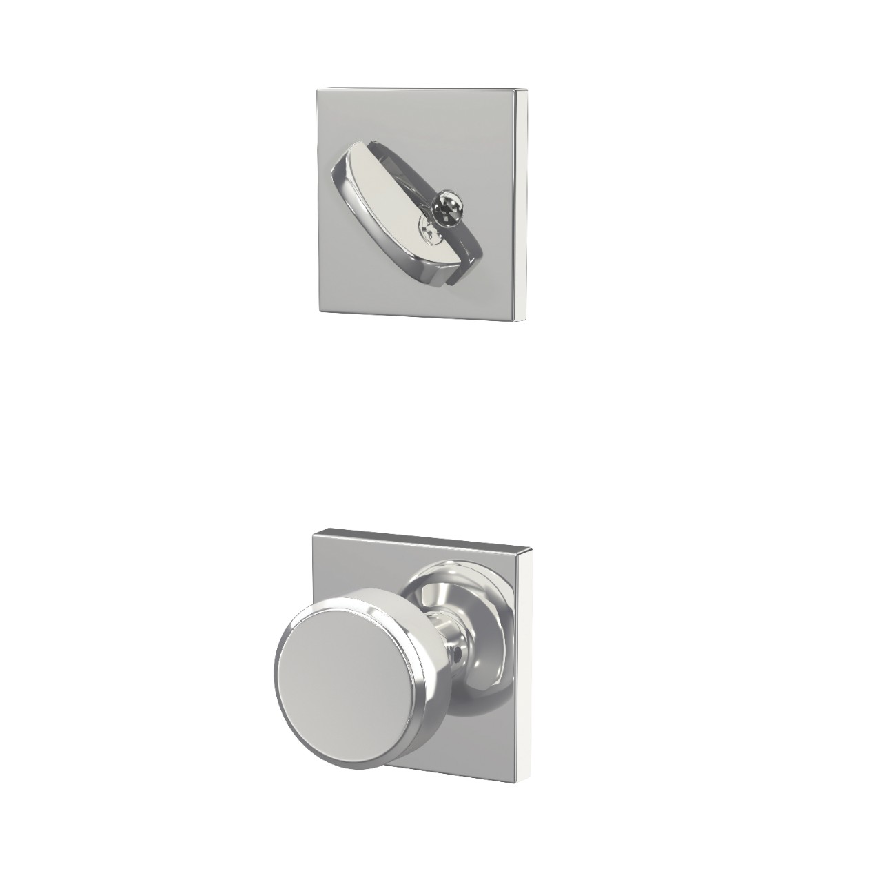 Inactive Handleset Interior with Swanson Knob