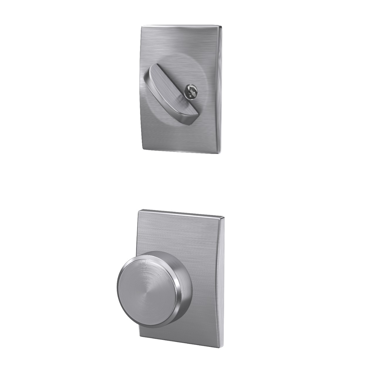 Inactive Handleset Interior with Swanson Knob