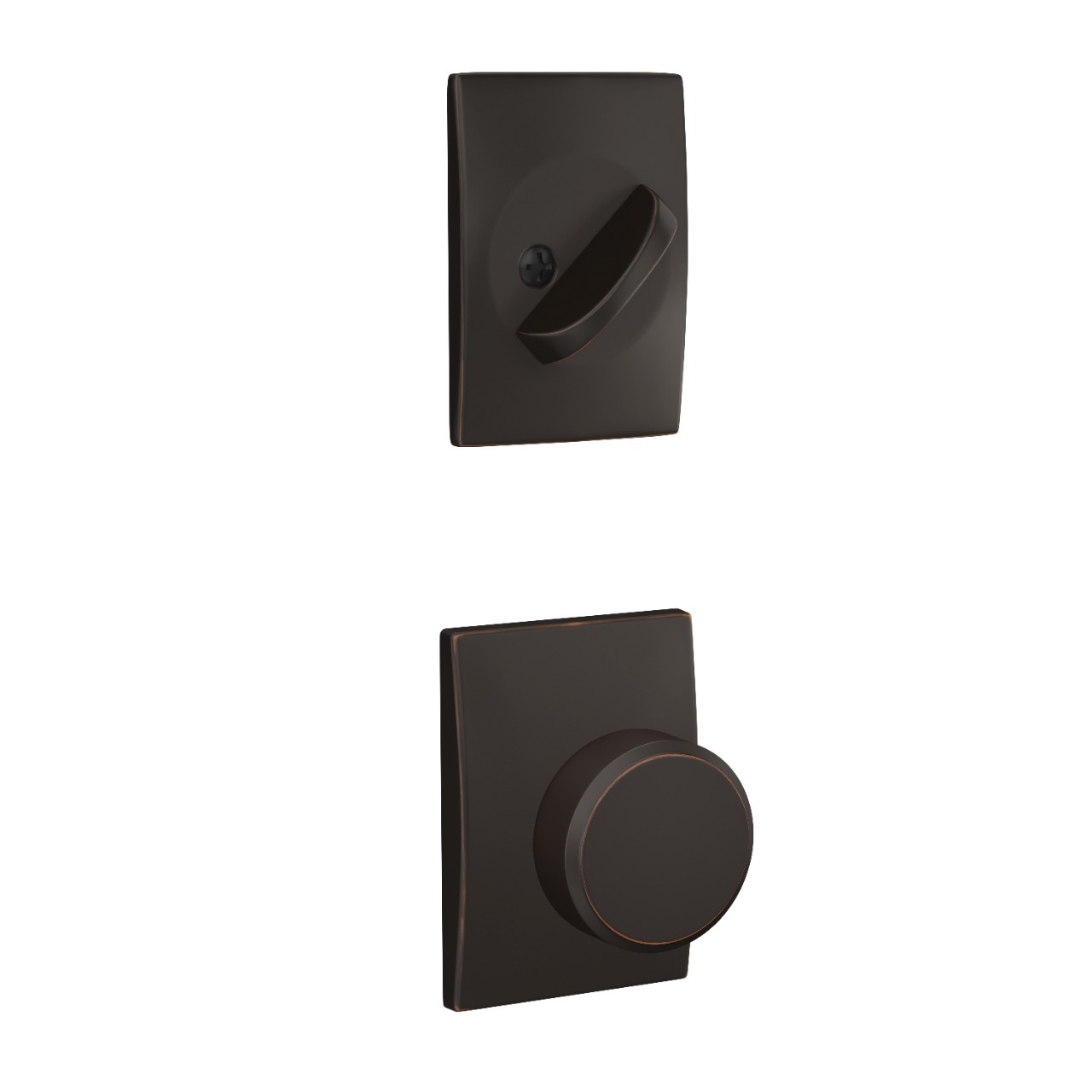Inactive Handleset Interior with Swanson Knob