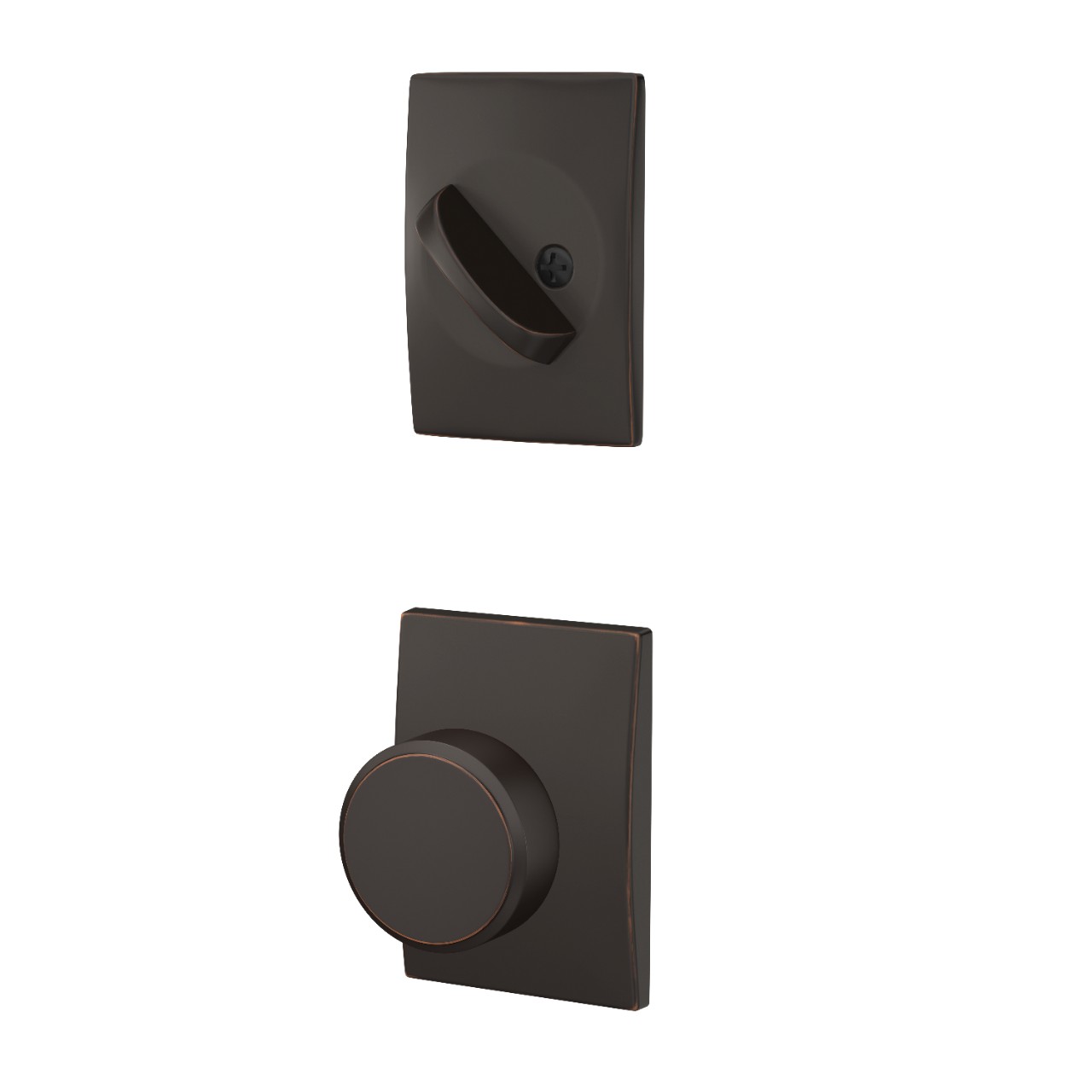 Inactive Handleset Interior with Swanson Knob