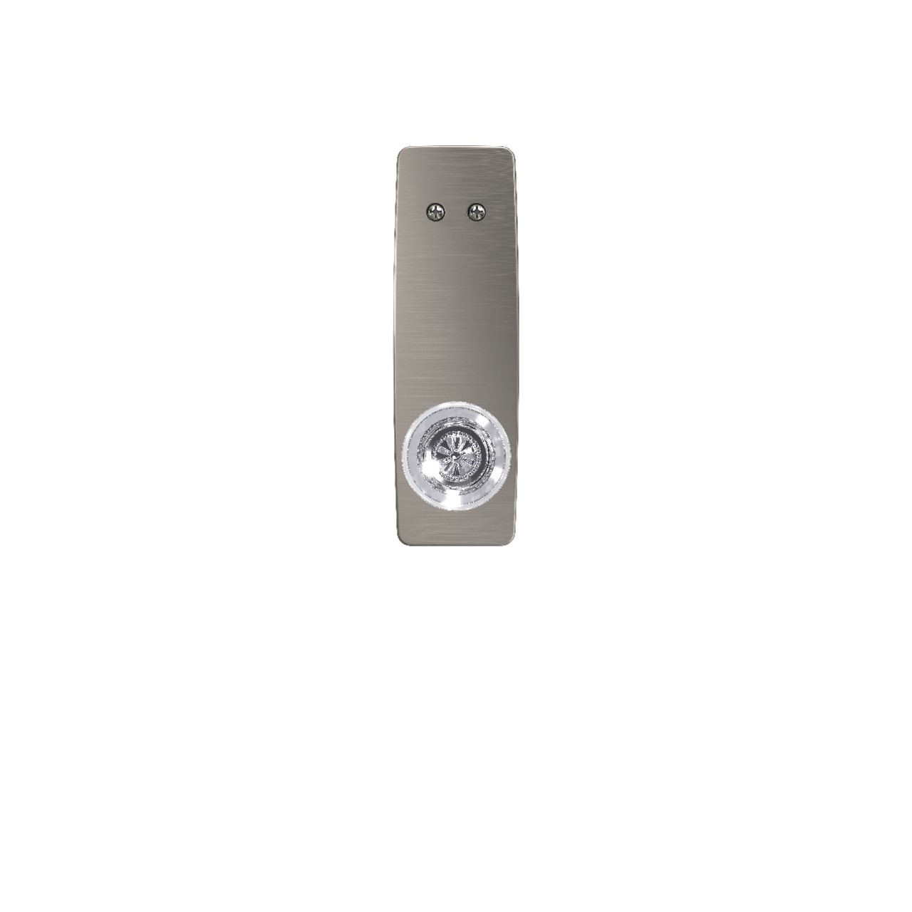Greene 3/4 Trim Inactive Handleset Interior with Hobson Glass Knob