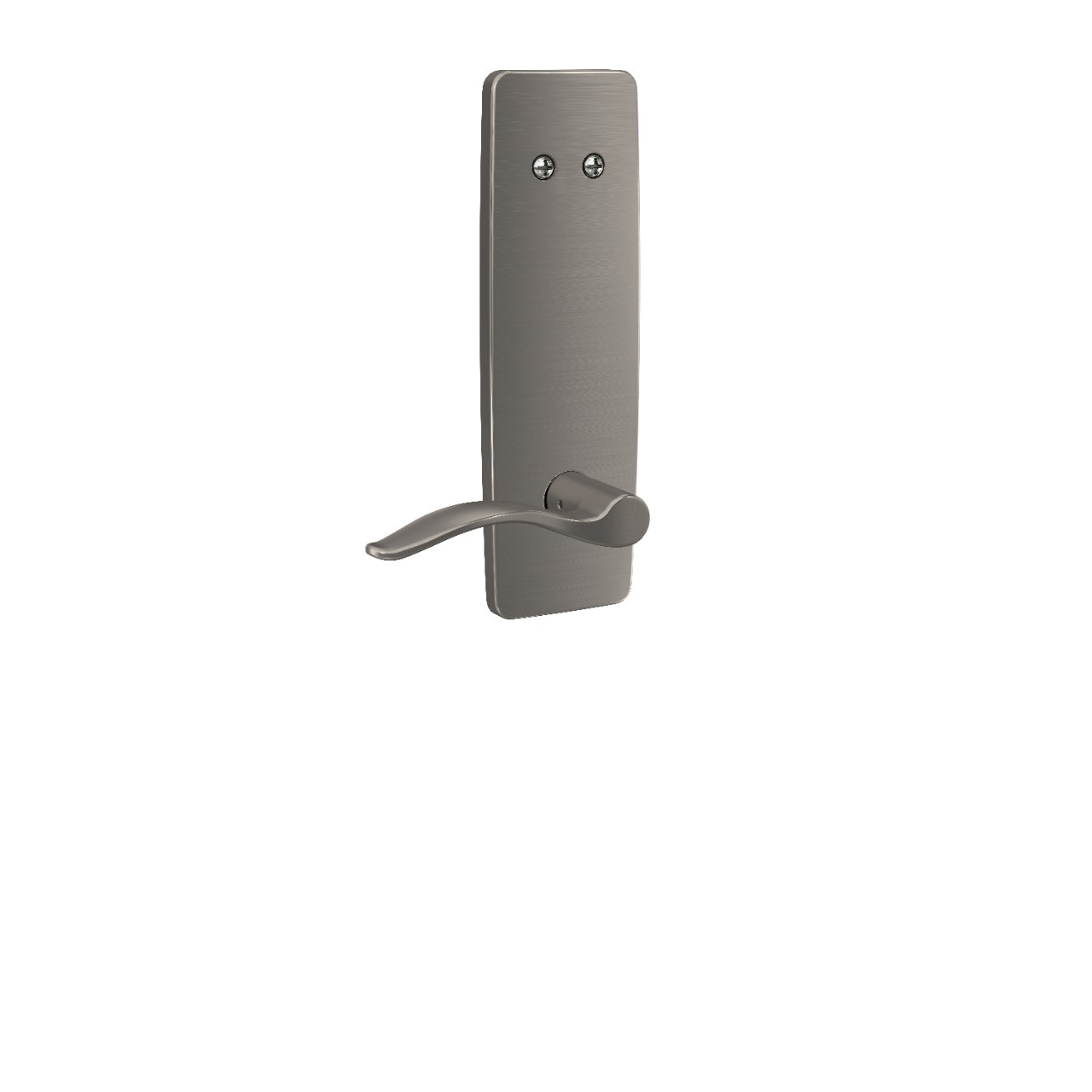 Greene 3/4 Trim Inactive Handleset Interior with Pennant Lever
