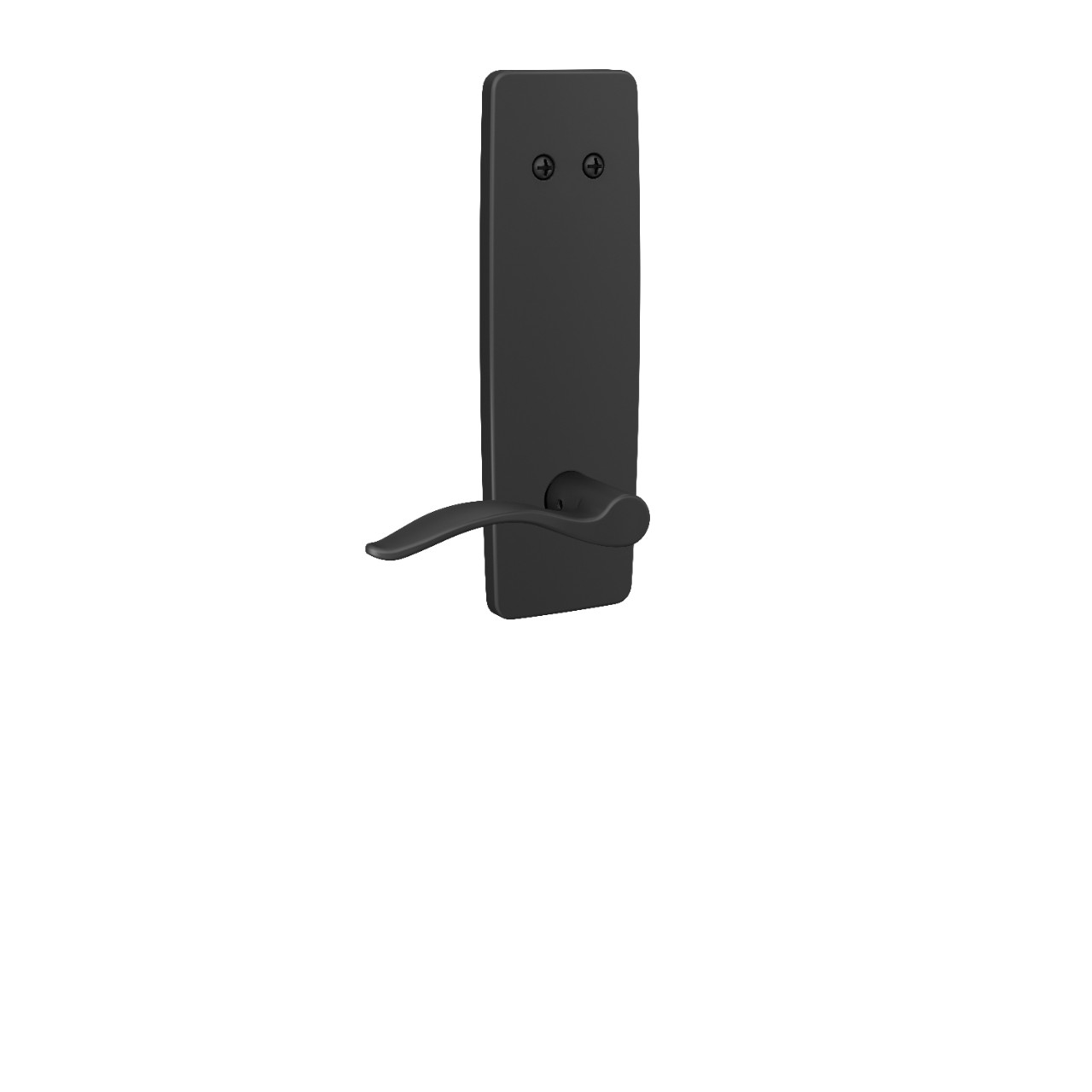 Greene 3/4 Trim Inactive Handleset Interior with Pennant Lever