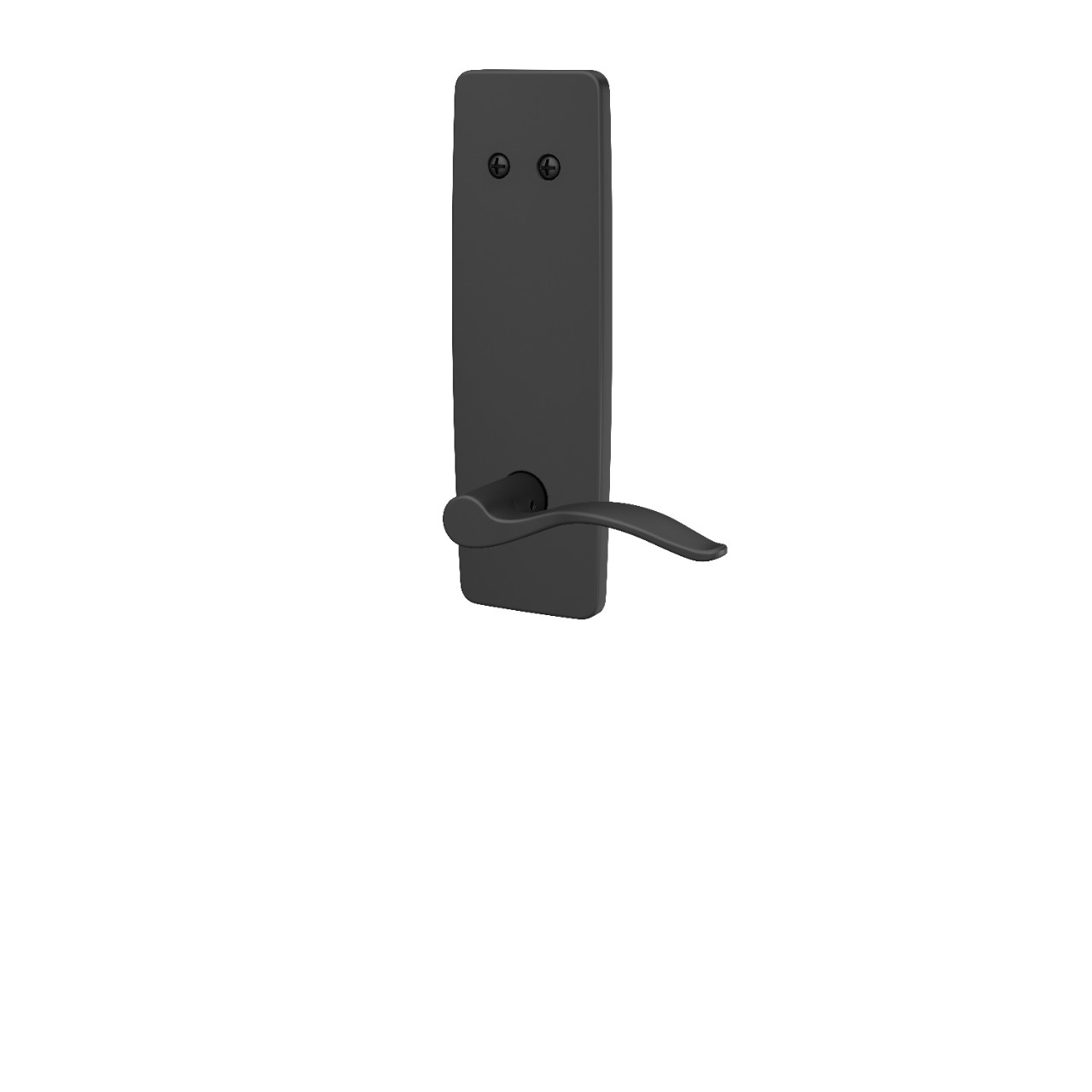 Greene 3/4 Trim Inactive Handleset Interior with Pennant Lever