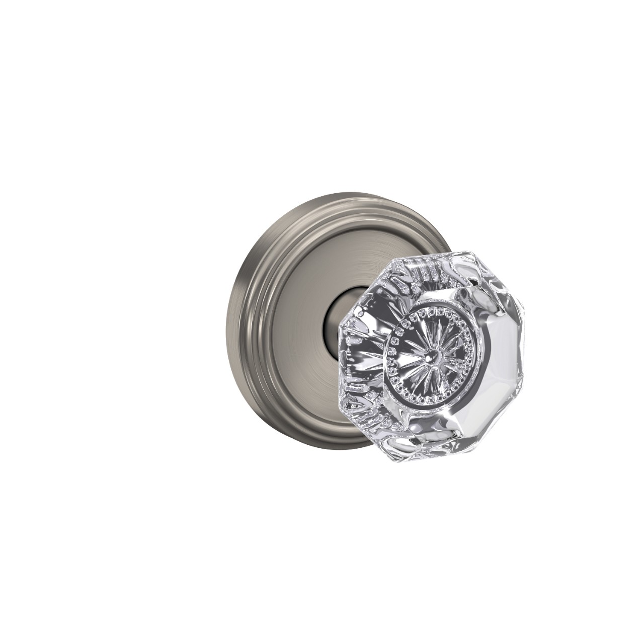 Custom Alexandria Non-Turning Glass Knob