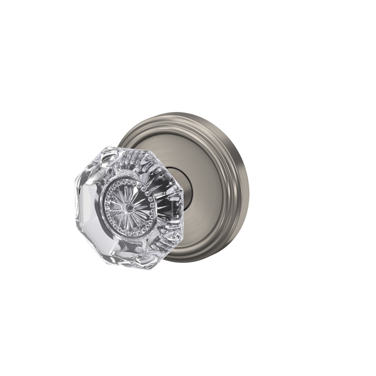 Custom Alexandria Non-Turning Glass Knob