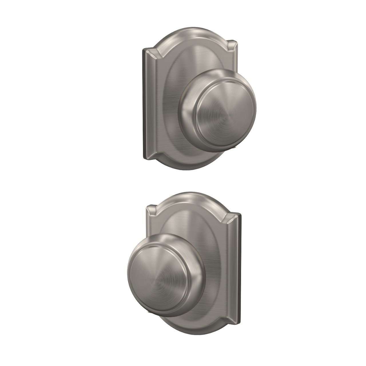Custom Andover Knob Combined Interior Hall-Closet and Bed-Bath Lock