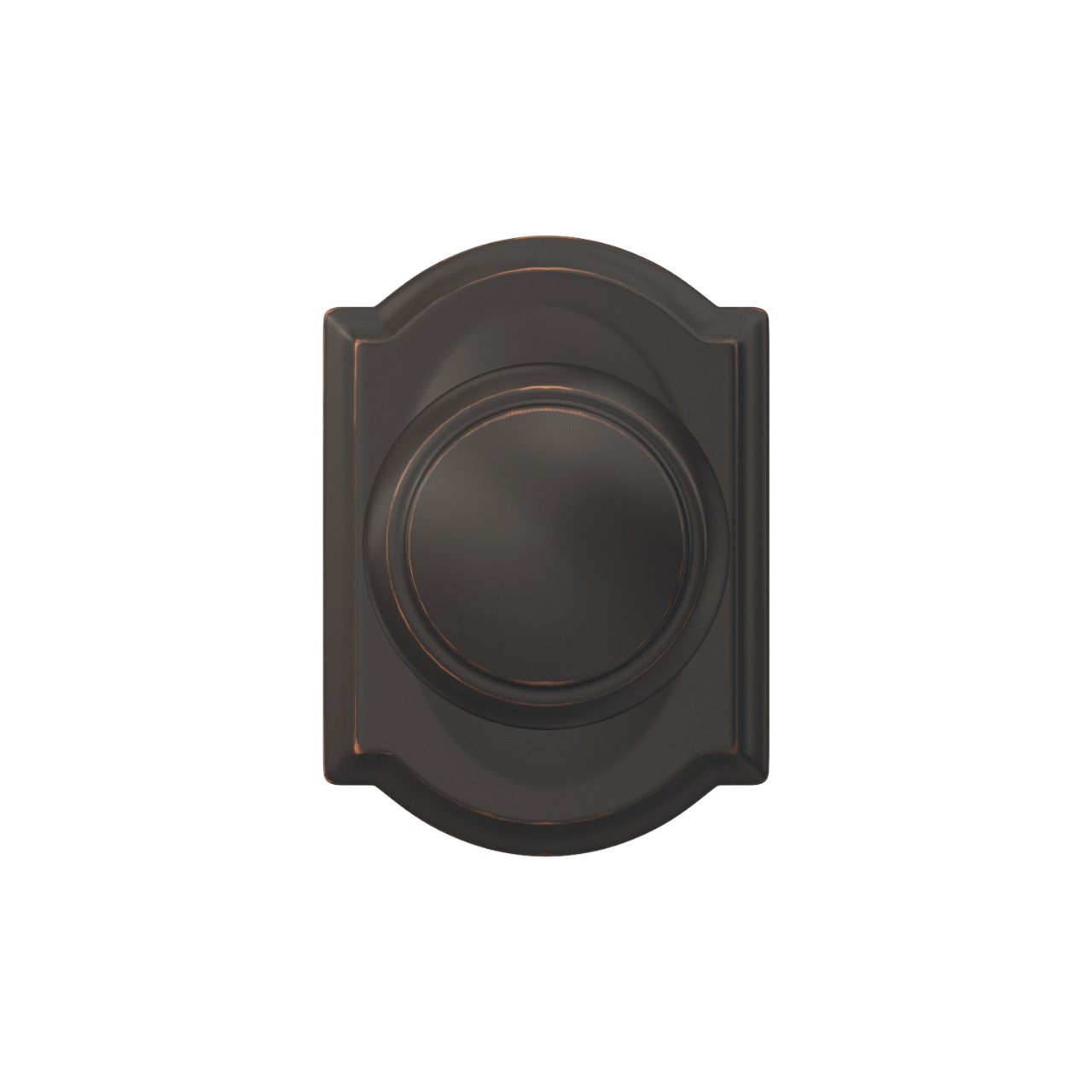 Custom Andover Knob Combined Interior Hall-Closet and Bed-Bath Lock