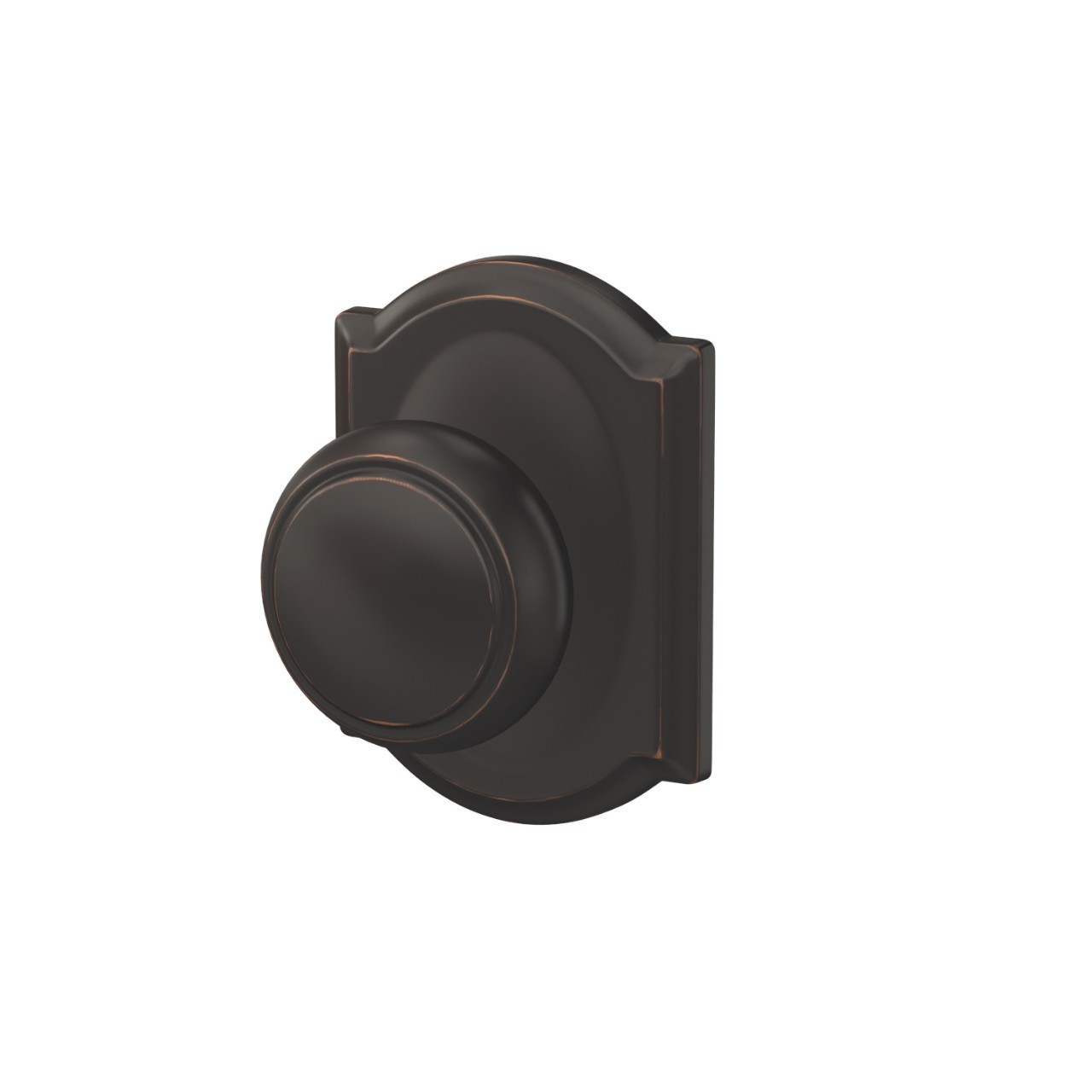 Custom Andover Knob Combined Interior Hall-Closet and Bed-Bath Lock