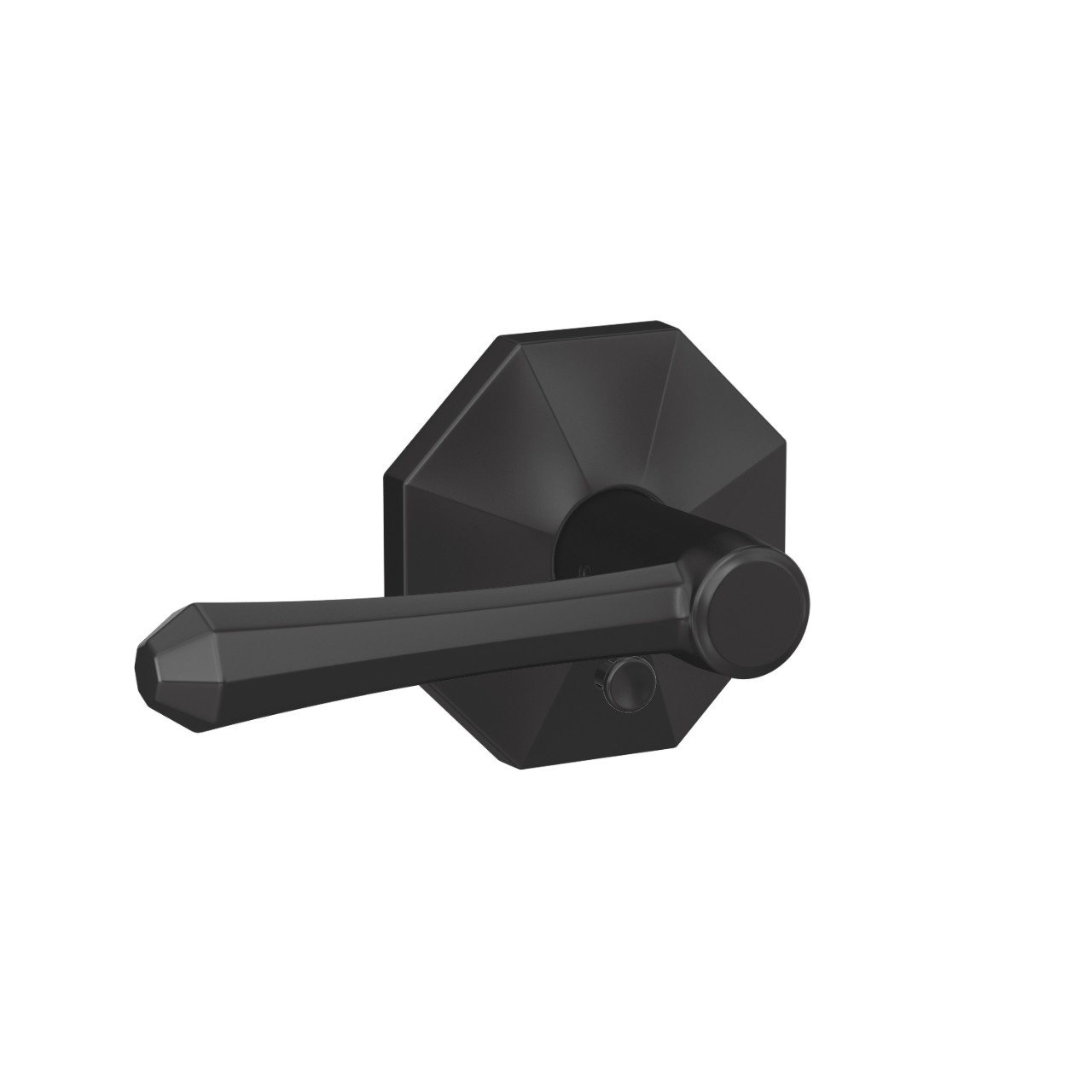 Custom Dempsey Lever Combined Interior Hall-Closet and Bed-Bath Lock