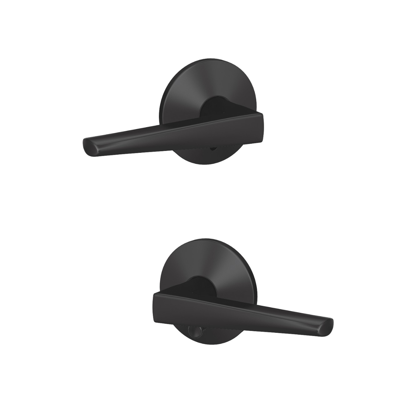 Custom Eller Lever Combined Interior Hall-Closet and Bed-Bath Lock
