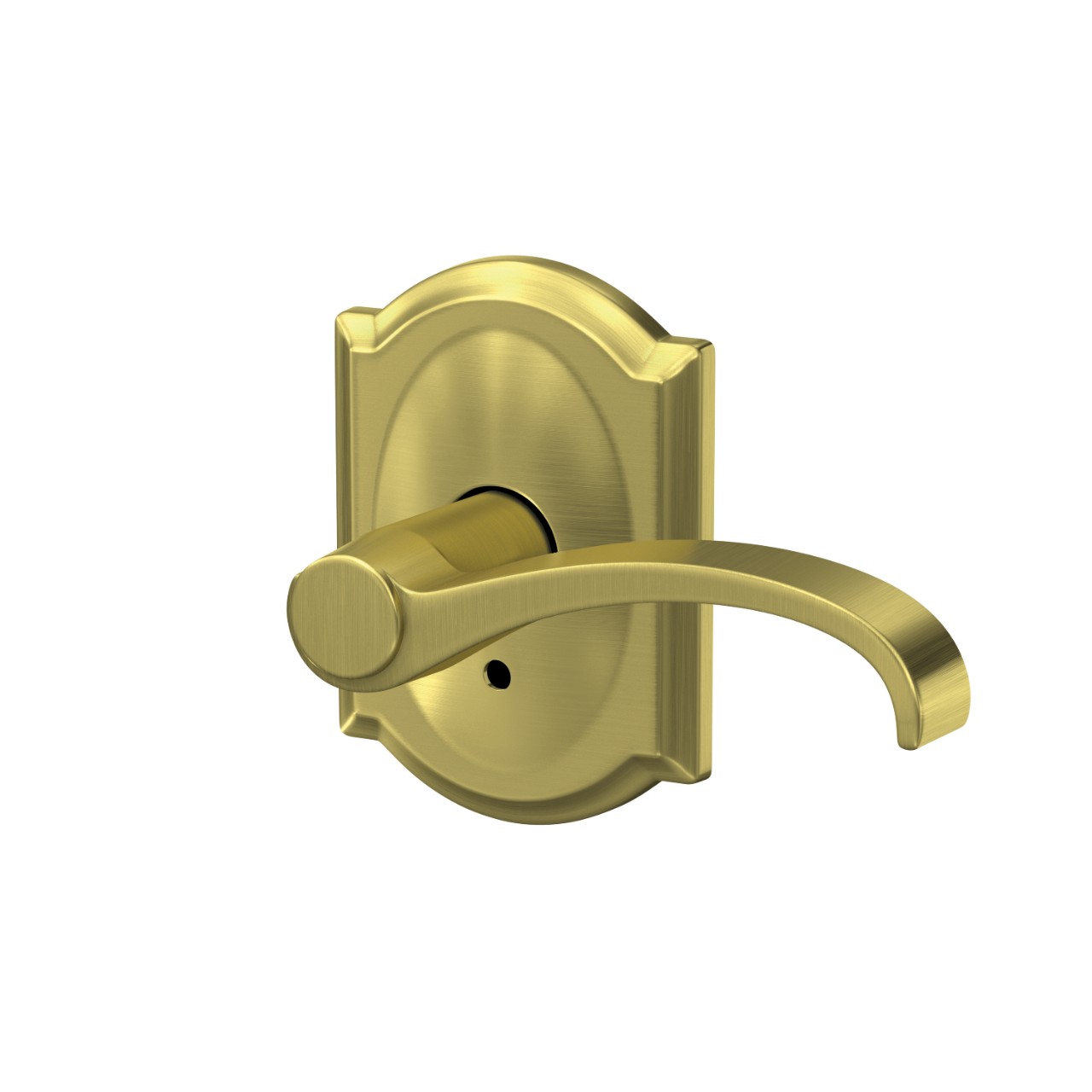 Custom Whitney Lever Combined Interior Hall-Closet and Bed-Bath Lock