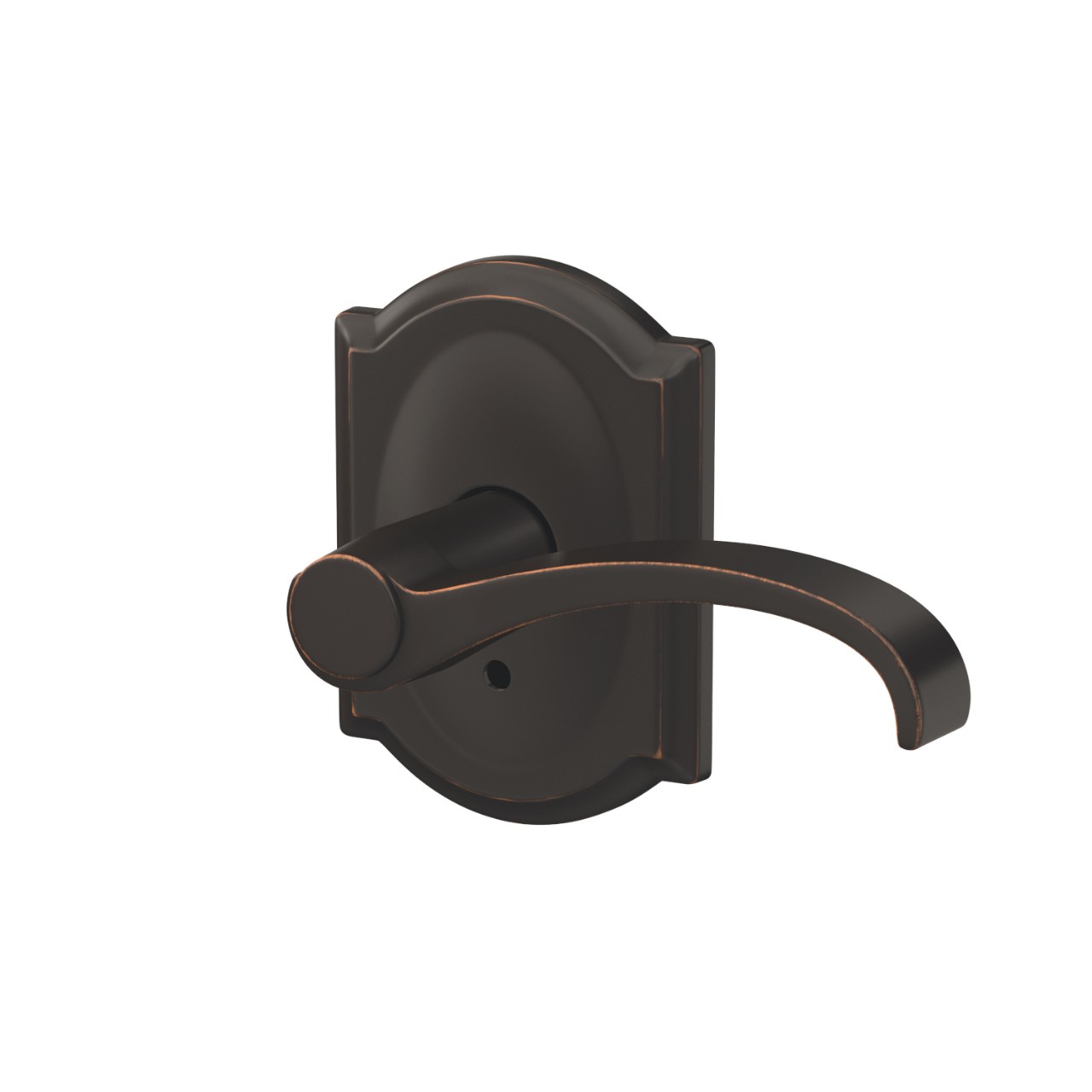 Custom Whitney Lever Combined Interior Hall-Closet and Bed-Bath Lock