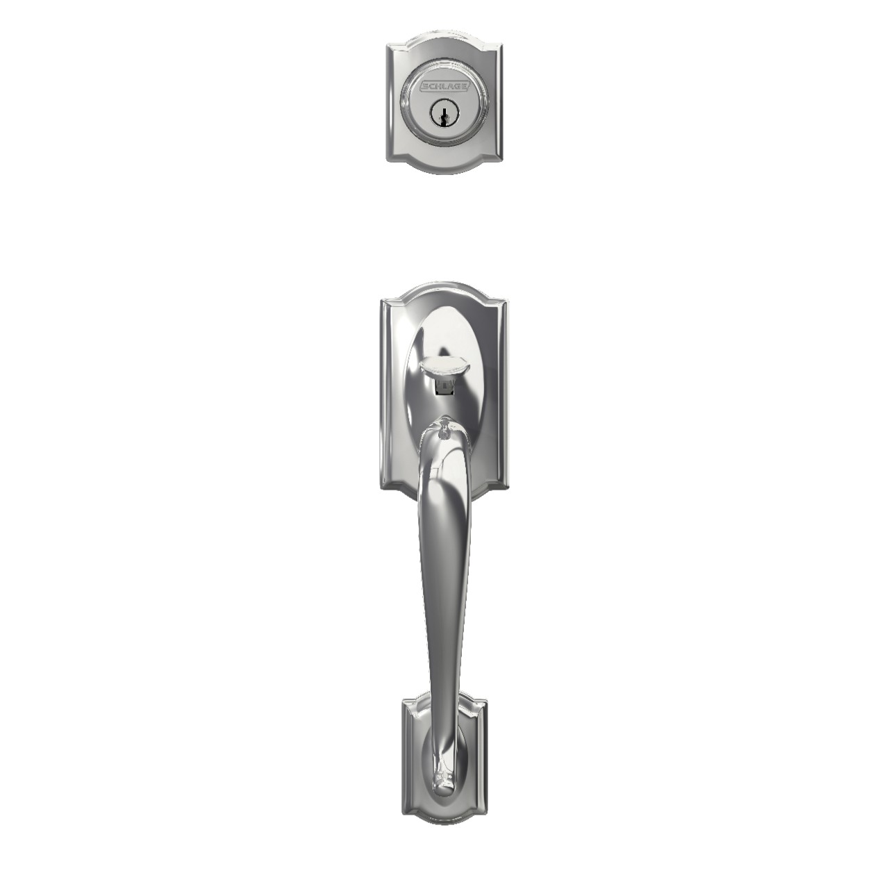 Inactive Handleset and Georgian Knob