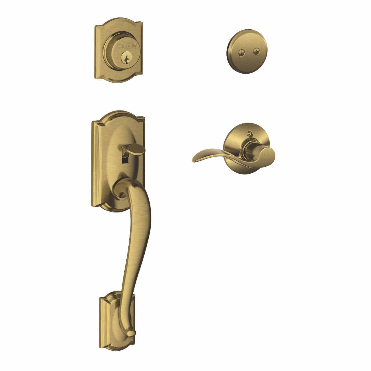 Inactive Handleset and Accent Lever