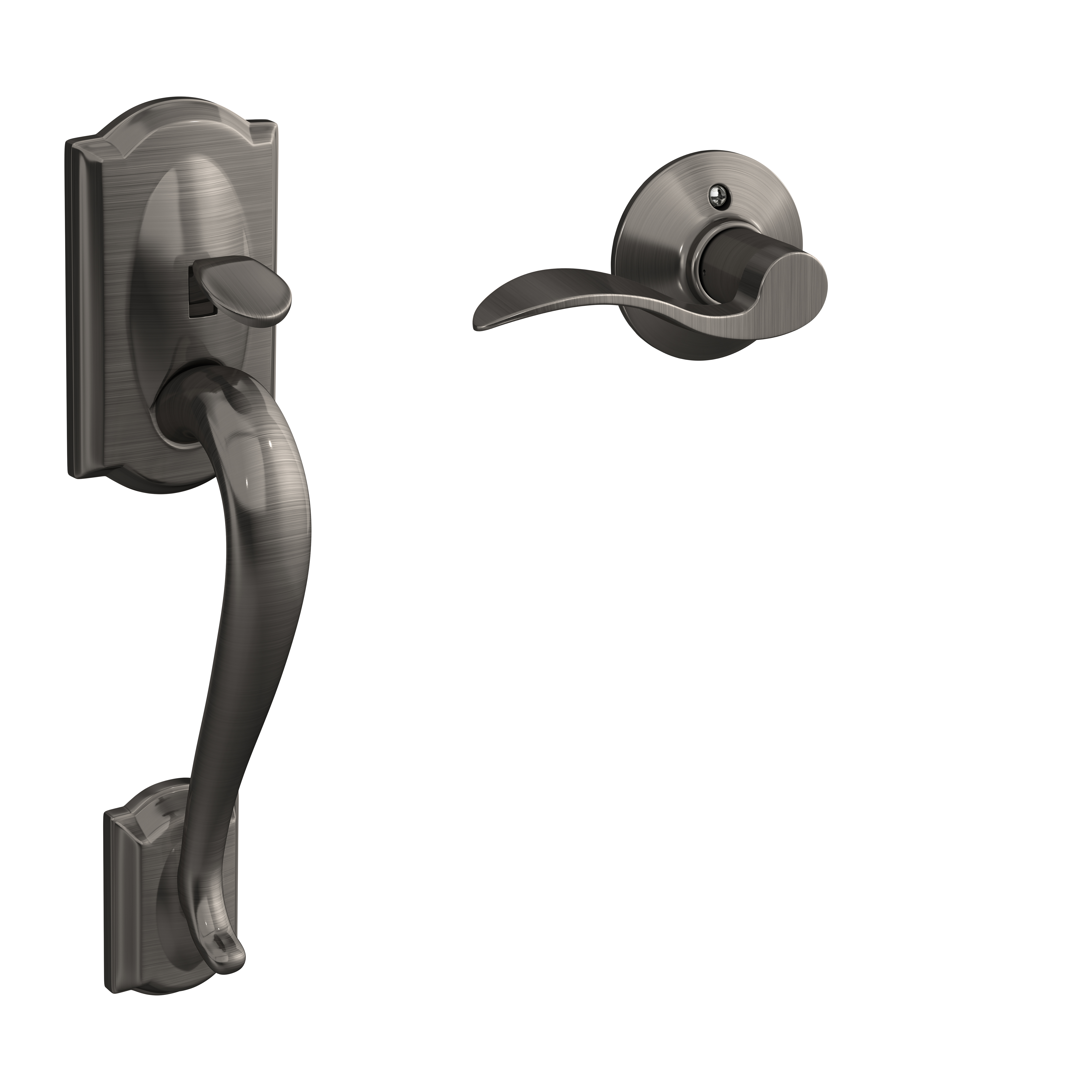 Front Entry Handle and Accent Lever