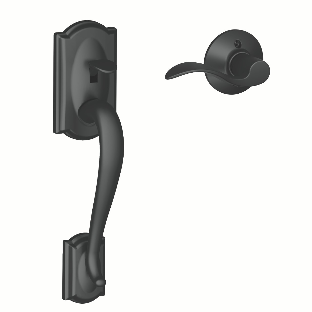 Front Entry Handle and Accent Lever