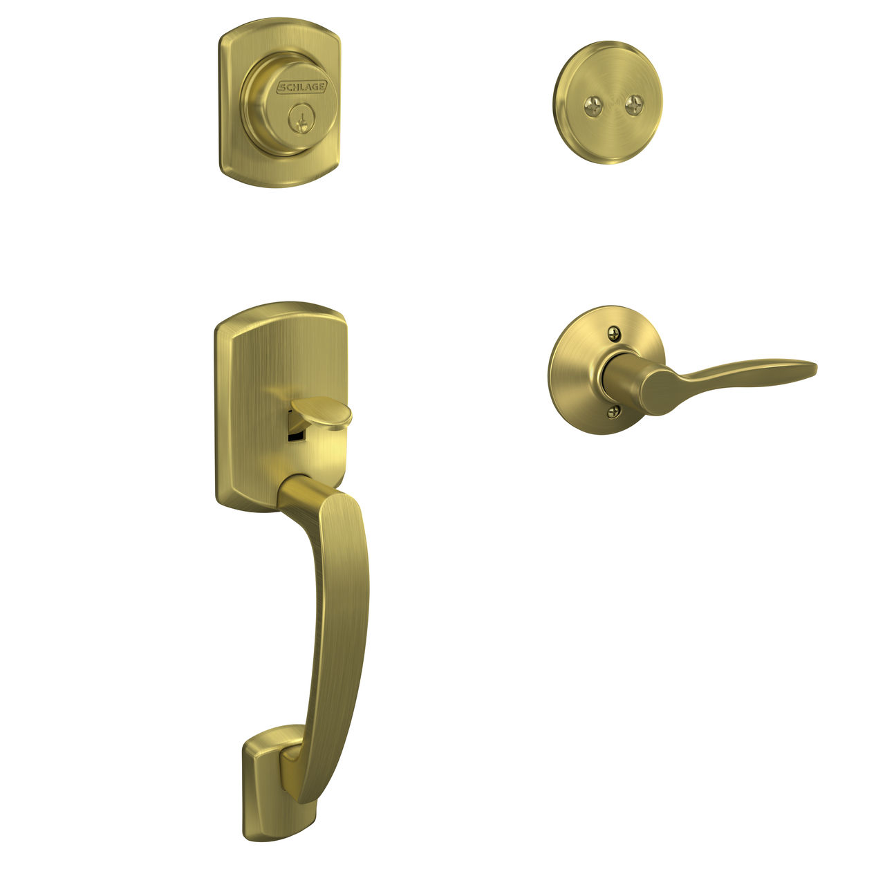 Inactive Handleset and Delfayo Lever